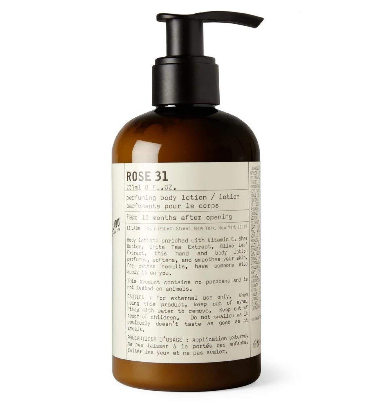 Le Labo Rose 31 Perfuming Body Lotion 7.8 Ounce