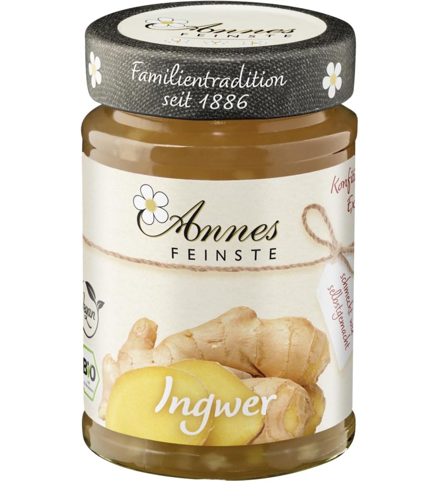 Annes Feinste Confiture de gingembre bio extra 2 x 225 g