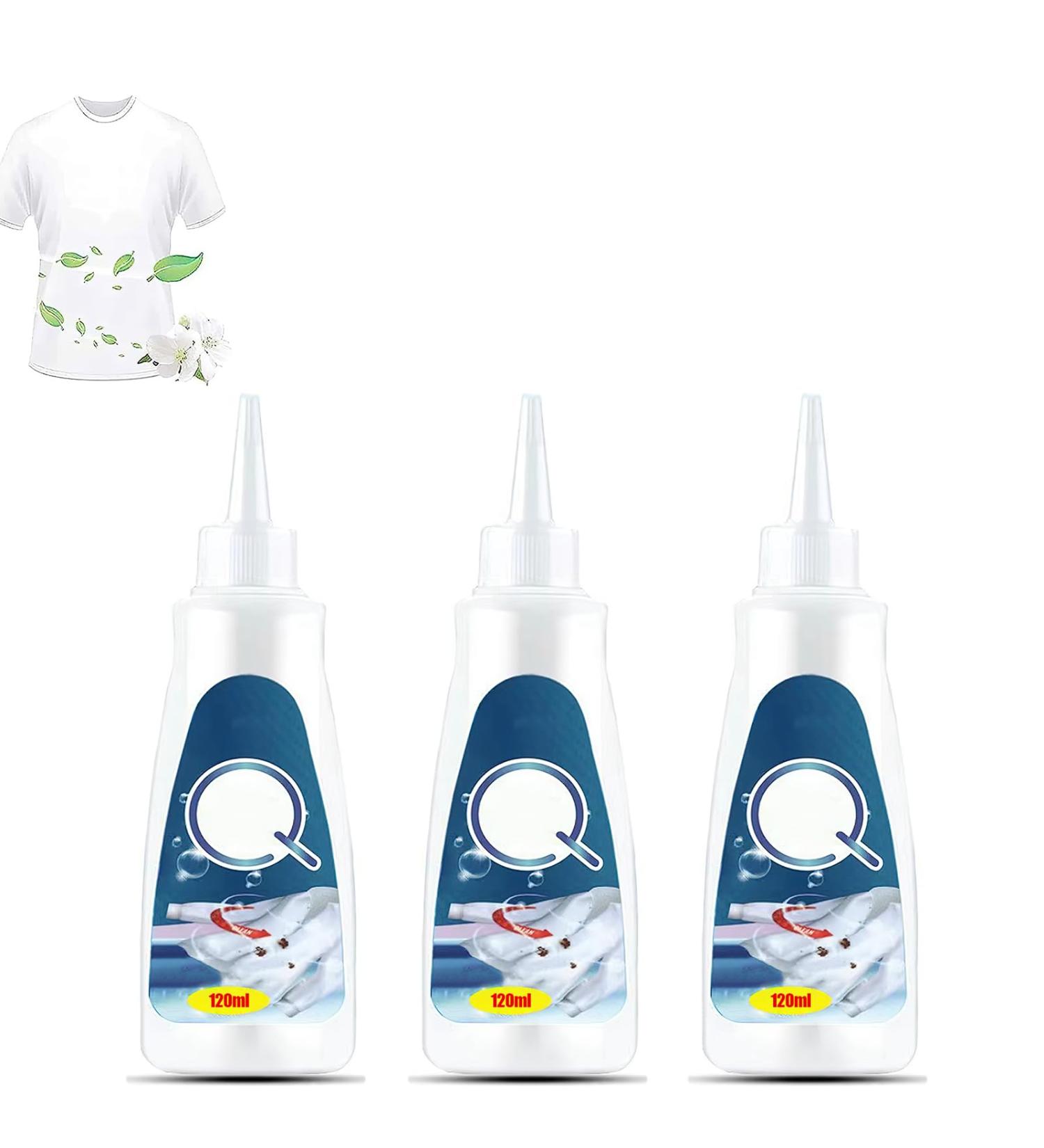 Active Enzyme Laundry Stain Remover Stain Remover for White Clothes Oil Stain Remover Clothes Clothes Stain Remover Cleaner Emergency Stain Rescue Stain Remover (360ML White) - Buy Online on GoSupps.com