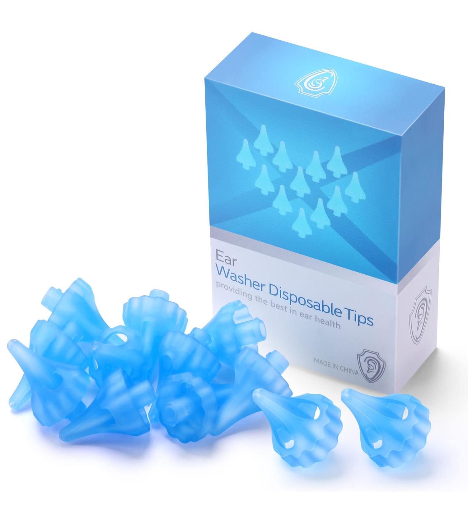 12 Pcs Ear Irrigation Tips for Safe & Easy Ear Lavage - Compatible with Melonsun & Epoboo Ear Wax Removal Kit - Buy Online on GoSupps.com