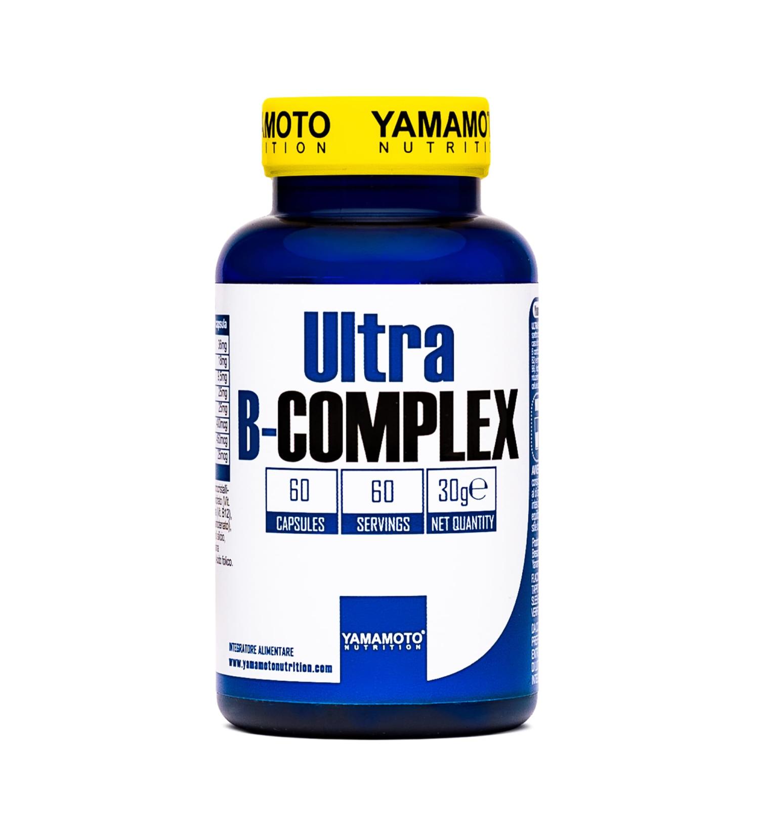 Ultra B-COMPLEX Sans saveur 60 unit (Lot de 1)