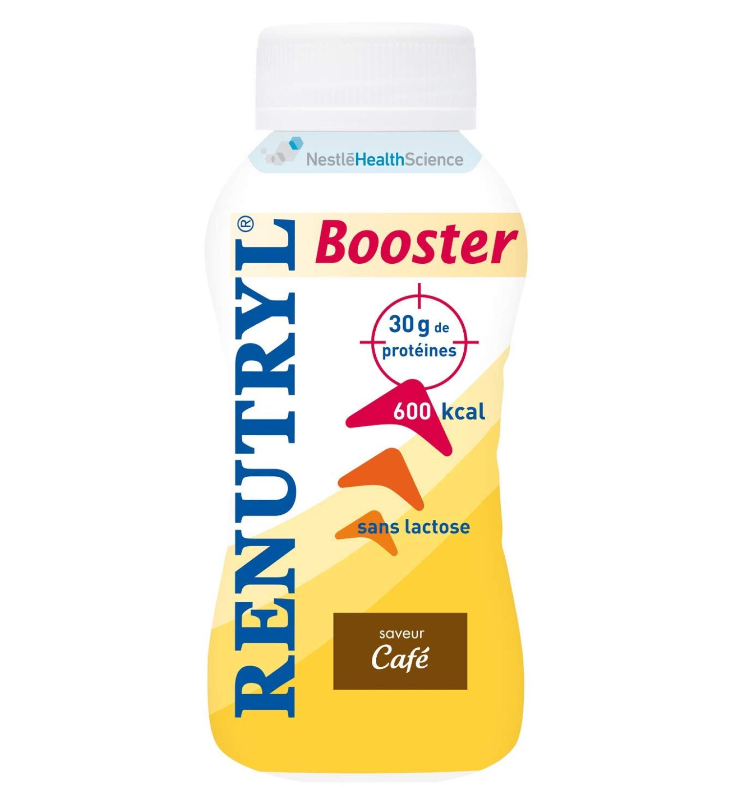 Nestlé - pack of 4 - Renutryl Booster Protein Mix Coffee 300ml