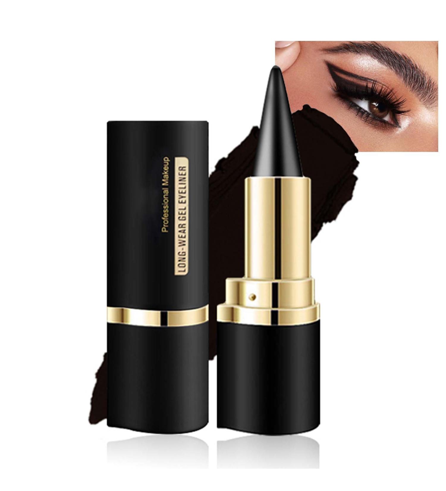 EONFAVE Eyeliner waterproof matte eyeliner stick gel black quickdrying and smudgeresistant pigmented kajal stick for the ideal eyeliner daily longlasting eye makeup black 3 g 1er Pack - Buy Online on GoSupps.com