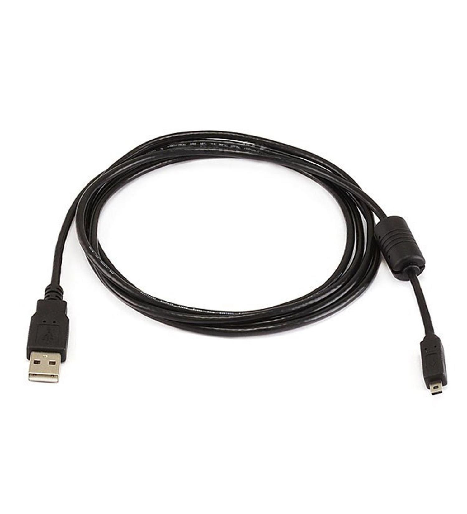 Monoprice 6ft A to Mini-B 8pin USB Cable with Ferrites for Pentax, Panasonic, Nikon Cameras - Buy Online on GoSupps.com