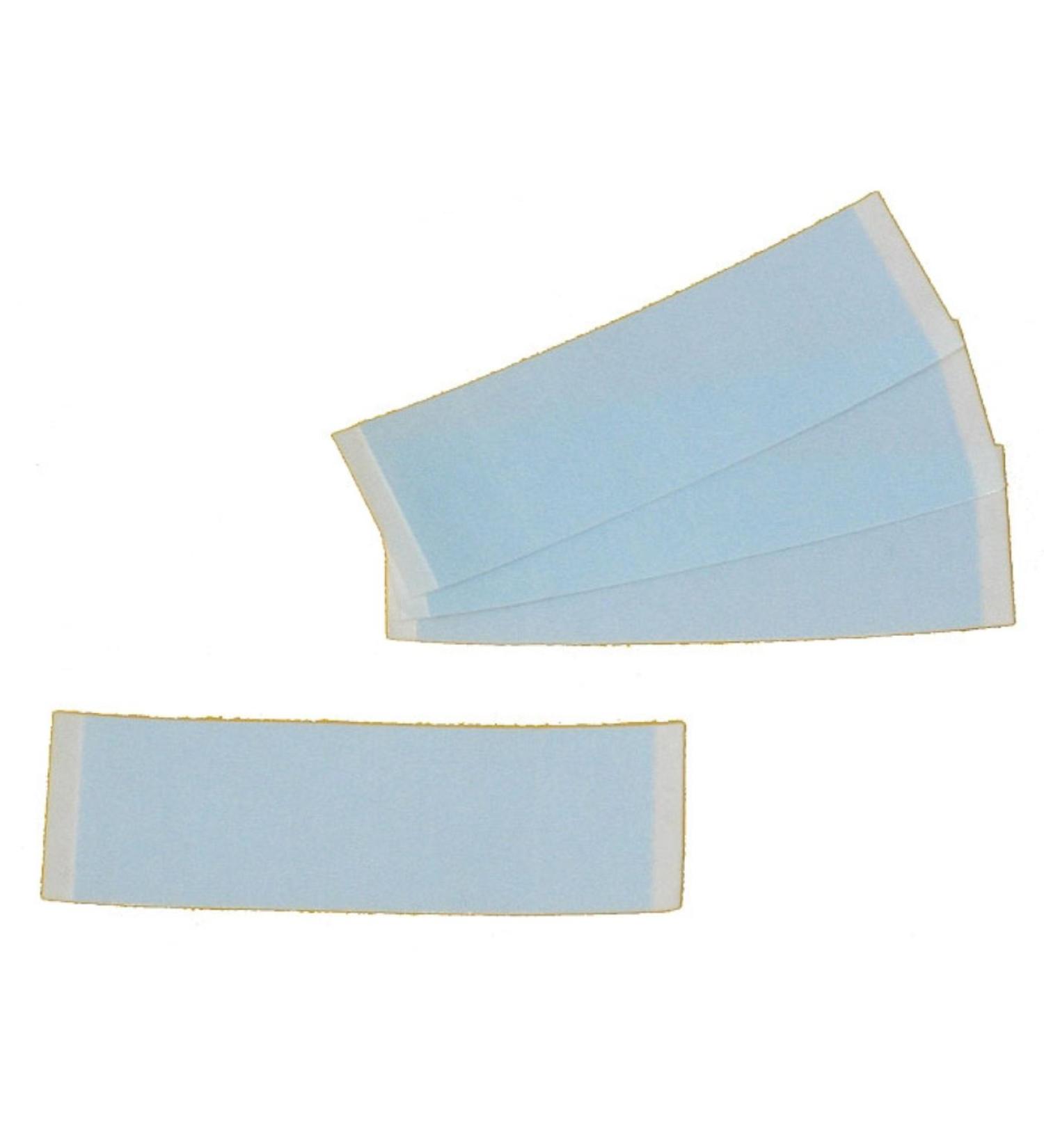 Blue Liner Tape for Extensions & Second Hair Adhesive Strips 18 Pieces