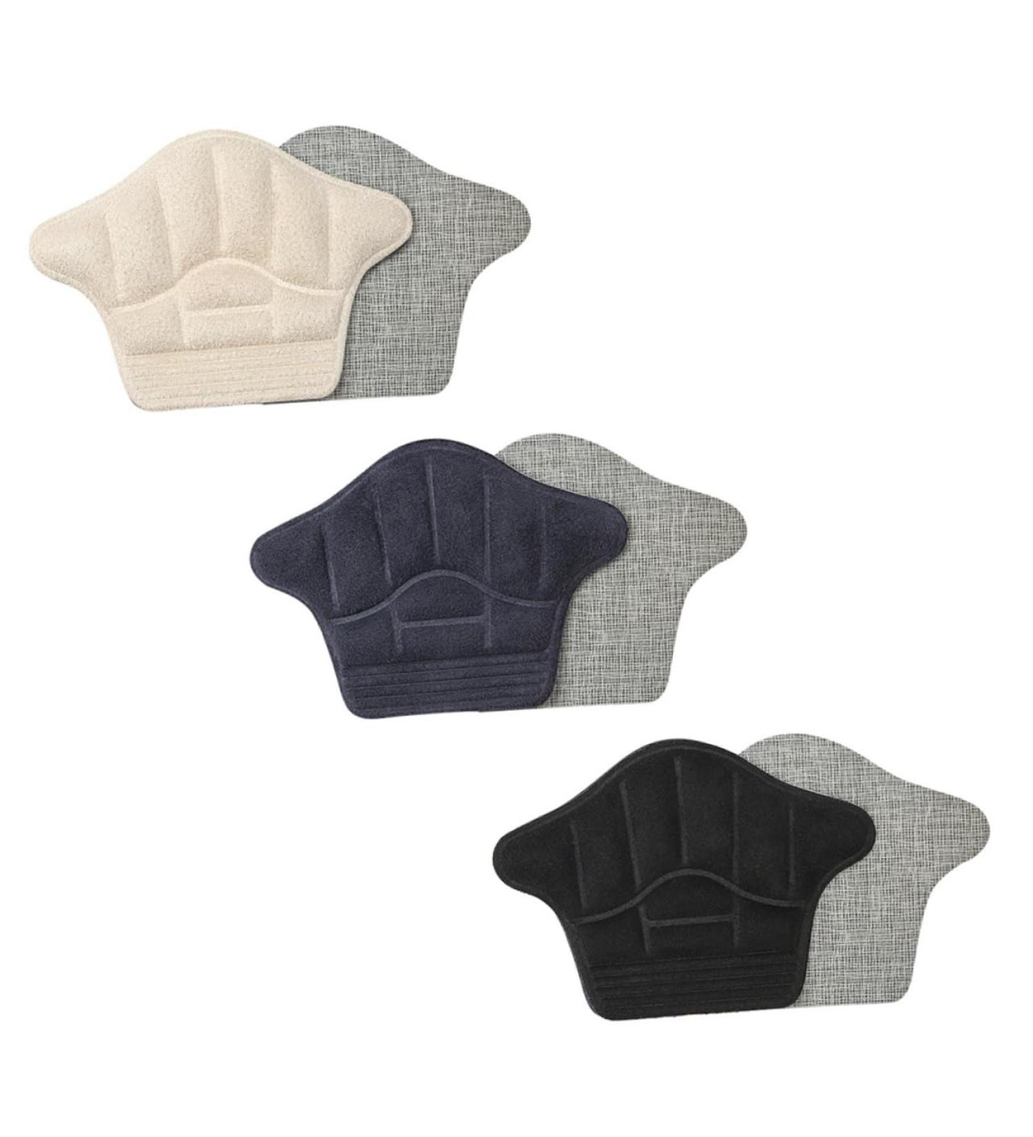 FRCOLOR High Heels Stickers - Comfortable Self-Adhesive Heel Pads & Cushions | 3 Pairs for Casual Shoes - Buy Online on GoSupps.com