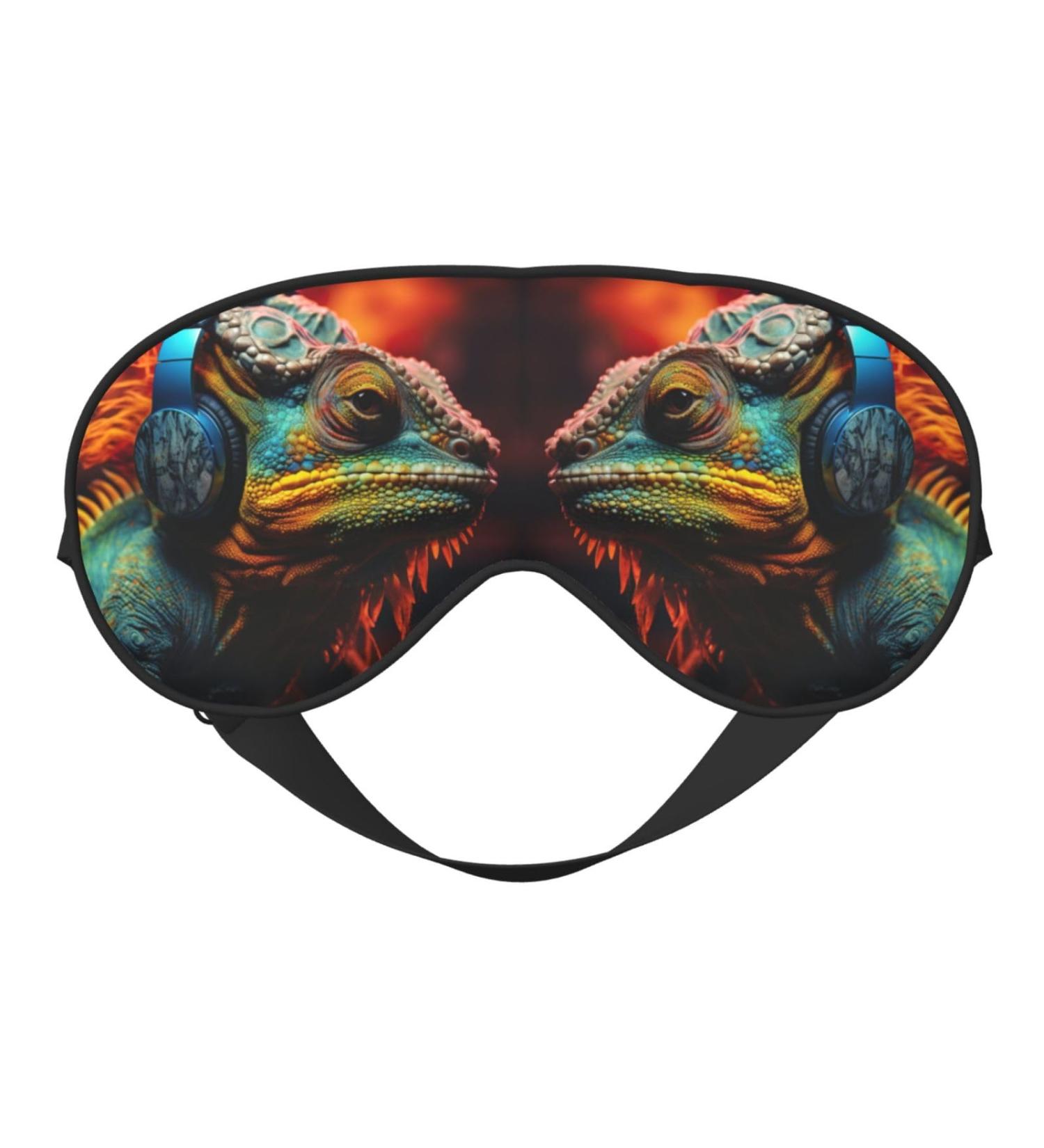 Chameleon Double-Sided Eye Mask | Blackout Sleep Mask for Men & Women | International Shipping Available - Buy Online on GoSupps.com