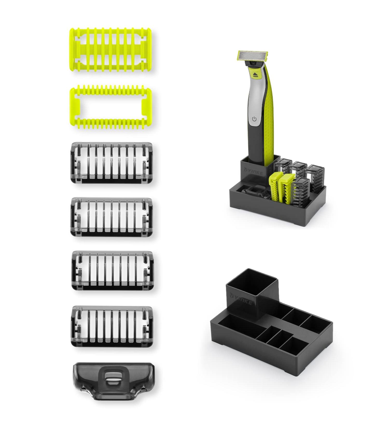 YINKE Razor Stand and Guide Comb Set for Philips One Blade Pro - Replacement Guard with Organizer Holder - Buy Online on GoSupps.com