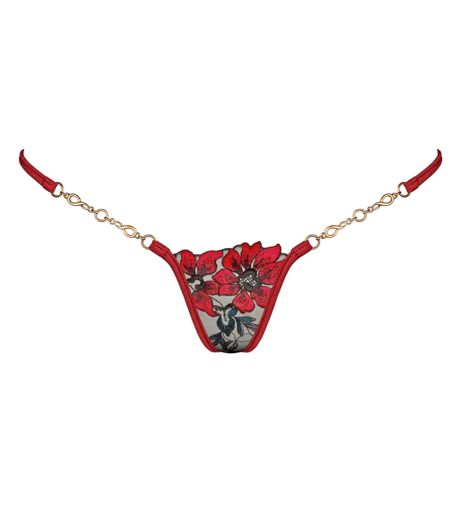 Shop Lucky Cheeks Women's Luxury Mini V-String Christmas Flower - Red XL | International Shipping Available - Buy Online on GoSupps.com