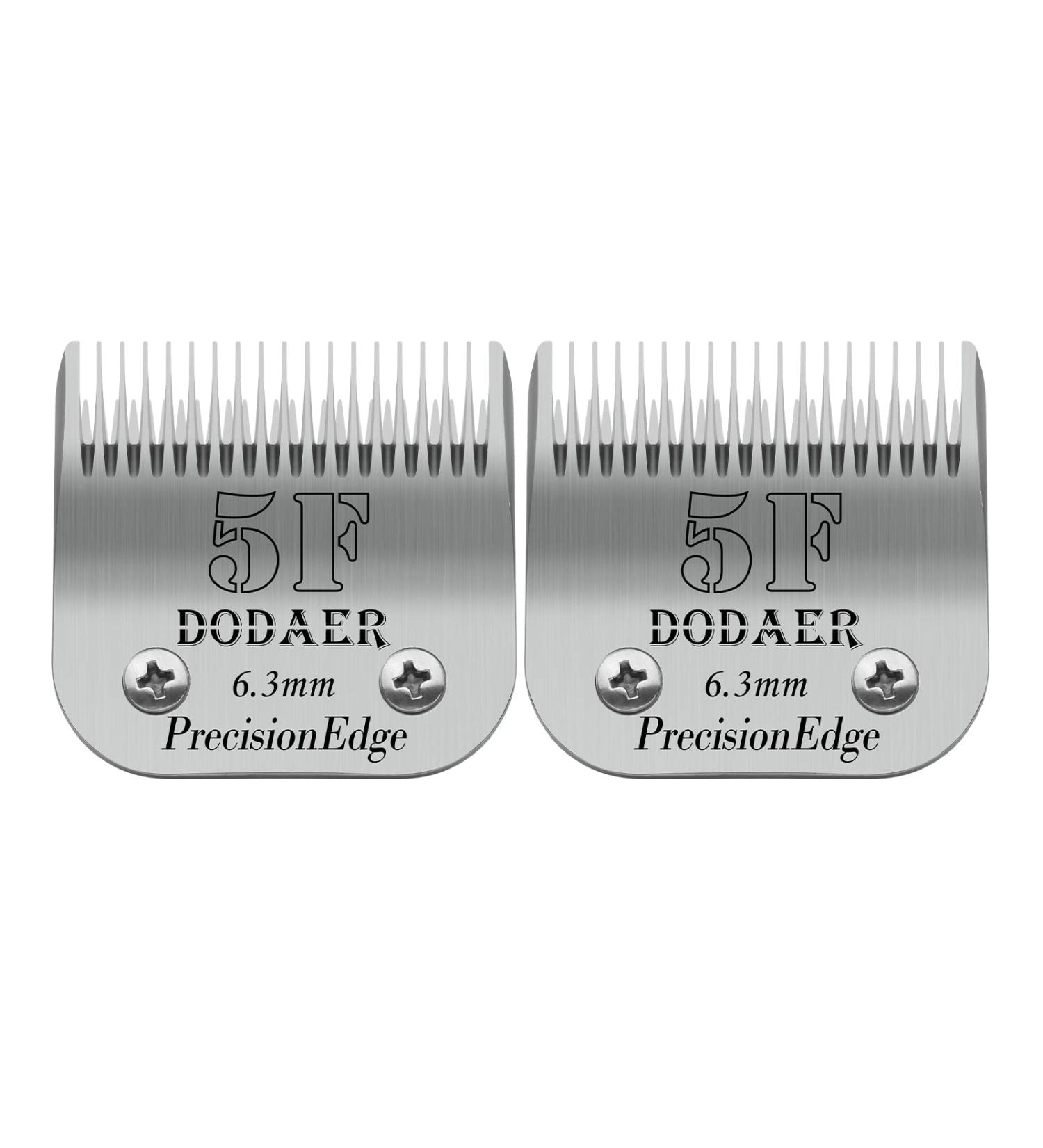 High-Quality Ceramic Blades for Dog Hair Cutters - Compatible with Moser Heiniger Andis Easter A5 & Wahl 5f (2 Sets 6.3mm Cut Length) - Buy Online on GoSupps.com