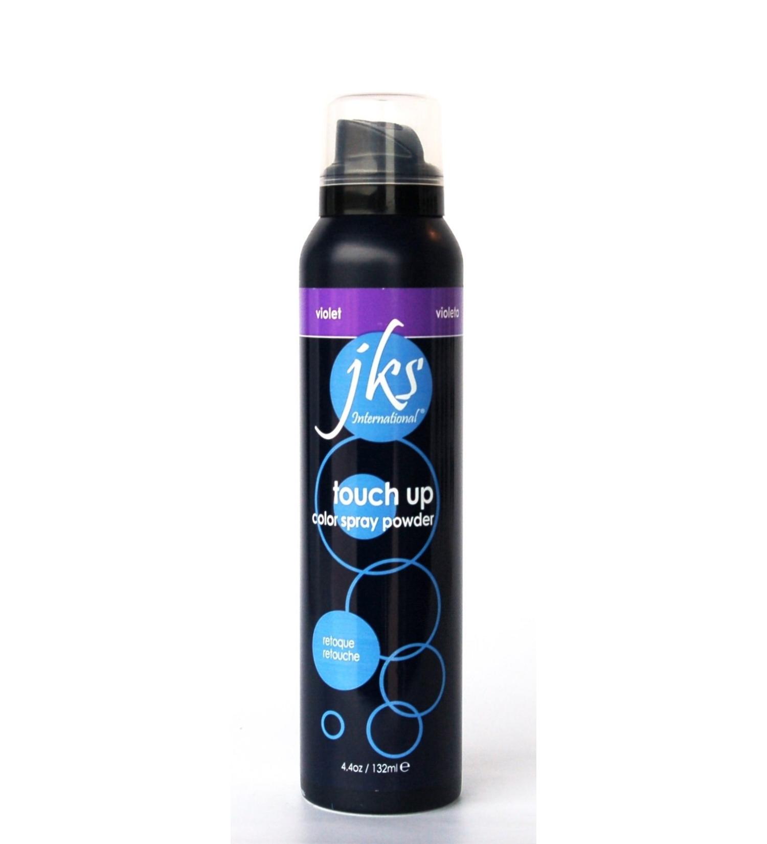 JKS Touch Up Spray VIOLET temporary hair color spray powder. No commitment hair color - Buy Online on GoSupps.com