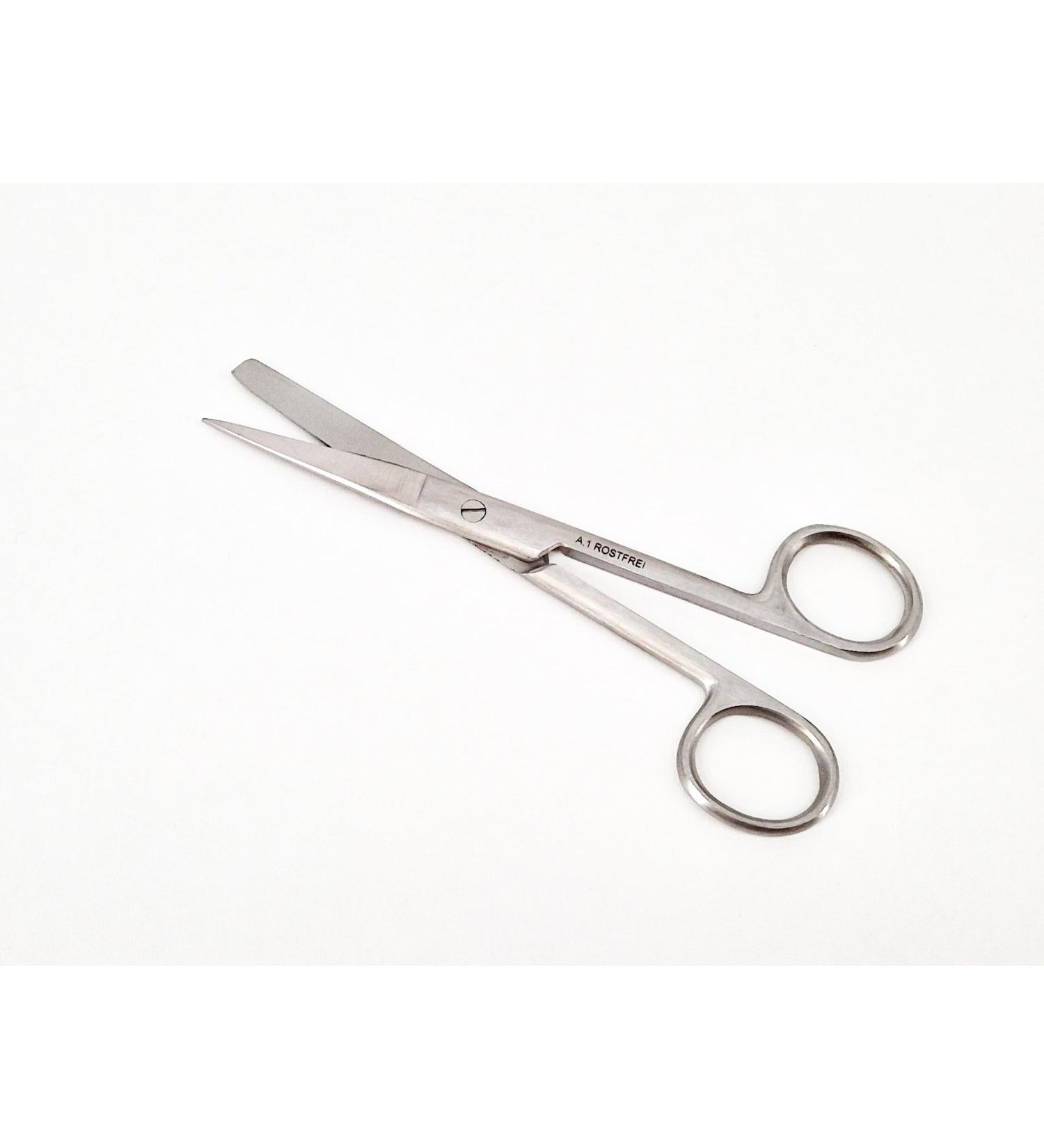 Premium 14 cm Stainless Steel Surgical Scissors - Straight Design for Precision Cutting | International Shipping Available - Buy Online on GoSupps.com