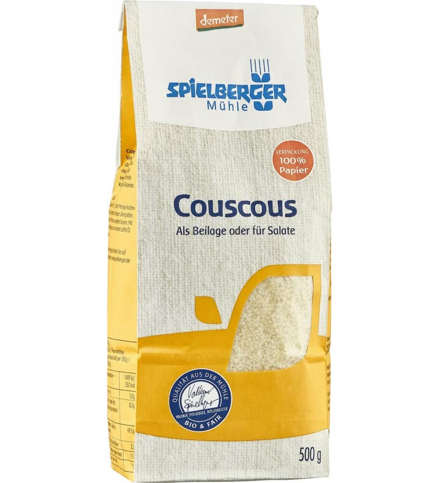Spielberger Organic Couscous demeter (2 x 500 gr)