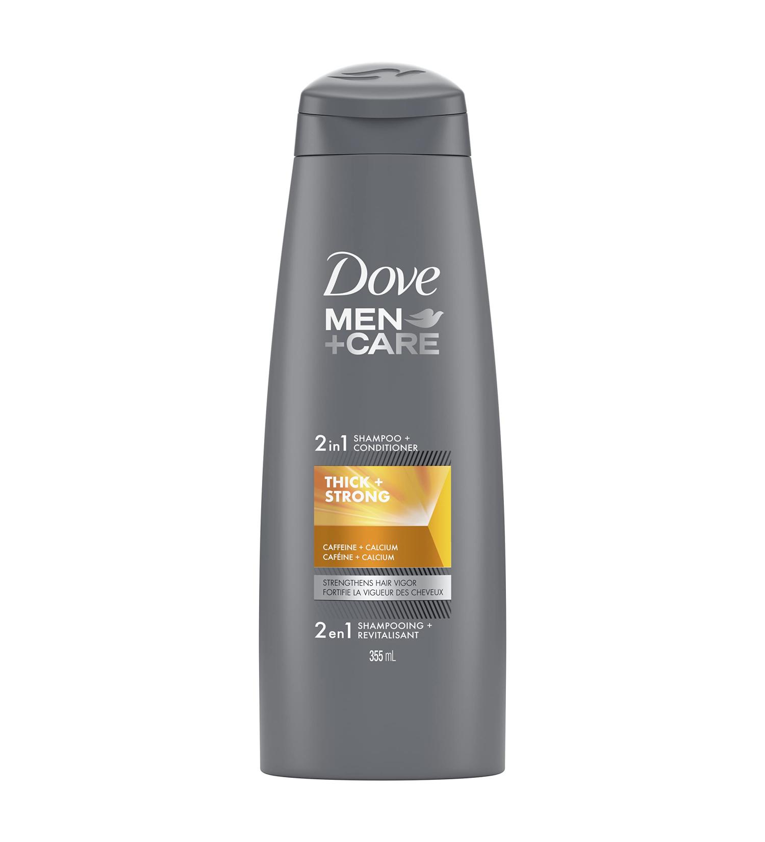 Dove Men & Care Thick and Clean Shampoo - Nourish & Strengthen Hair for Men | International Shipping Available - Buy Online on GoSupps.com