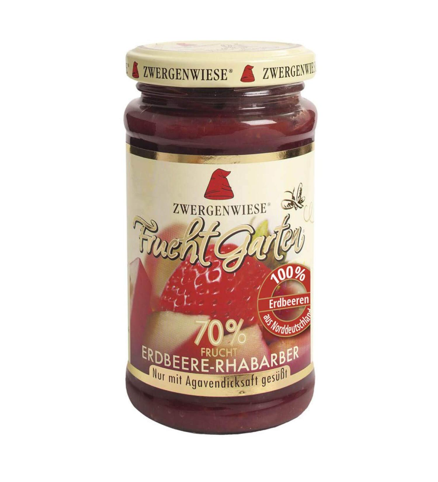 Zwergenwiese Zwergenwiese - Fruitjardin strawberry-rhubarb - 225 g