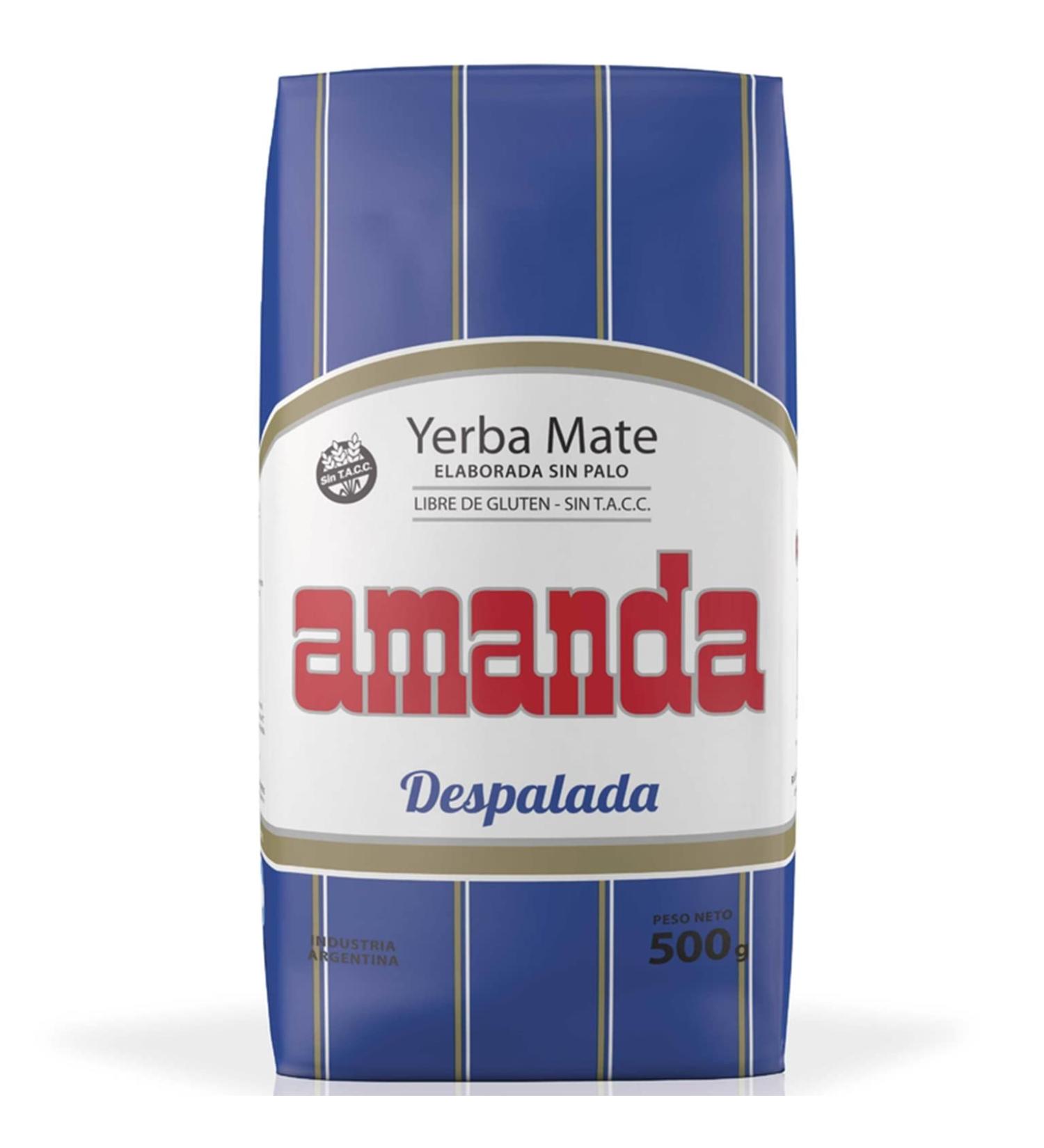 Amanda Yerba Mat Despalada: 0 5 kg+ chantillon (40g)| Boisson nergisante et tonique riche en vitamines et antioxydants!Acc l re le m tabolisme. - Buy Online on GoSupps.com