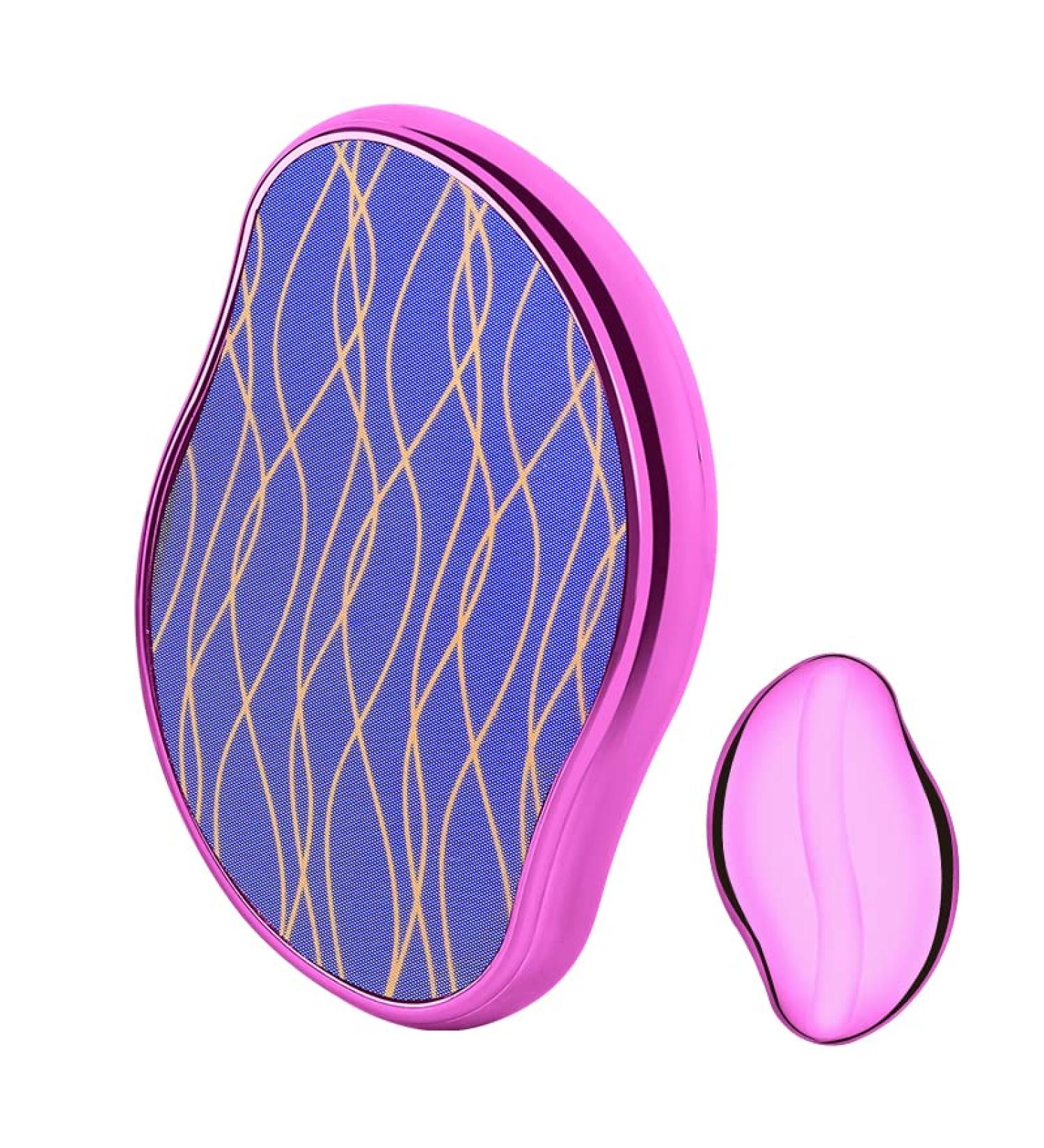 Crystal Hair Eraser Painless Hair Removal Tool Magic Nano Crystal Hair Eraser Painless Hair Remover for Men & Women Physical Epilator Apply to Any Part of Body Fast & Easy Hair Removal (Rose) - Buy Online on GoSupps.com