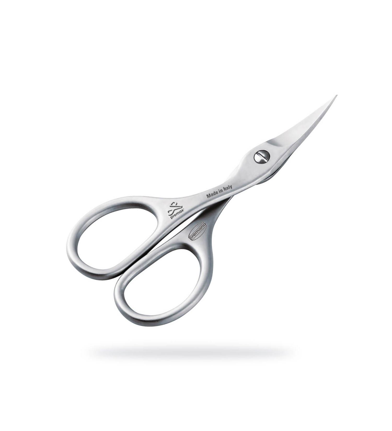 Premax - Nail Scissors - Sinua Collection - Ideal for Precise Cutting of Fingernails and Toenails - Stainless Steel - High Gloss Polished - 10964 - Made in Italy