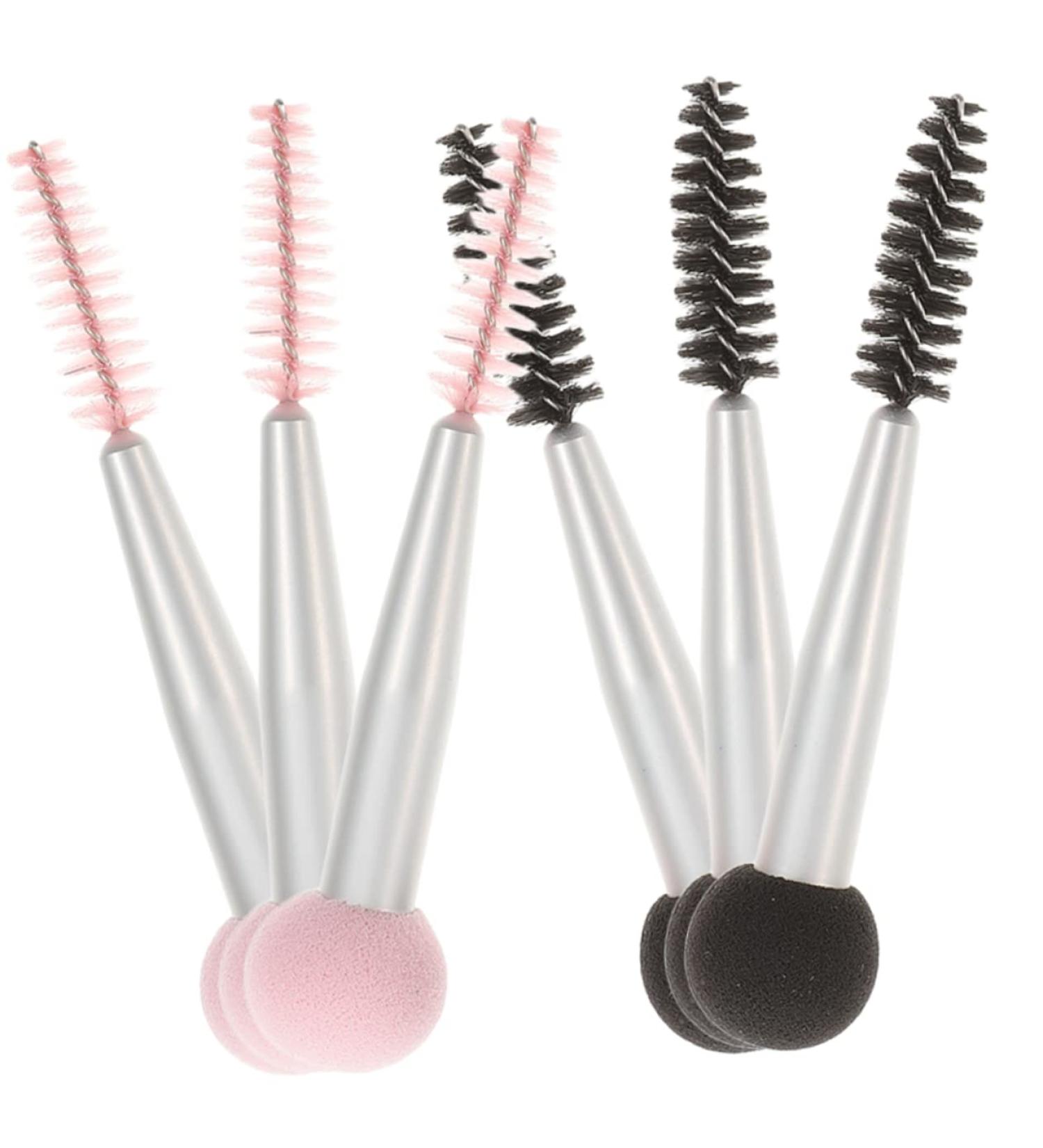 Baluue 6pcs Sponge Makeup Brush Mascara Eyelash Brush Kit Para Pesta as Travel Makeup Brushes Sponges Nylon - Buy Online on GoSupps.com