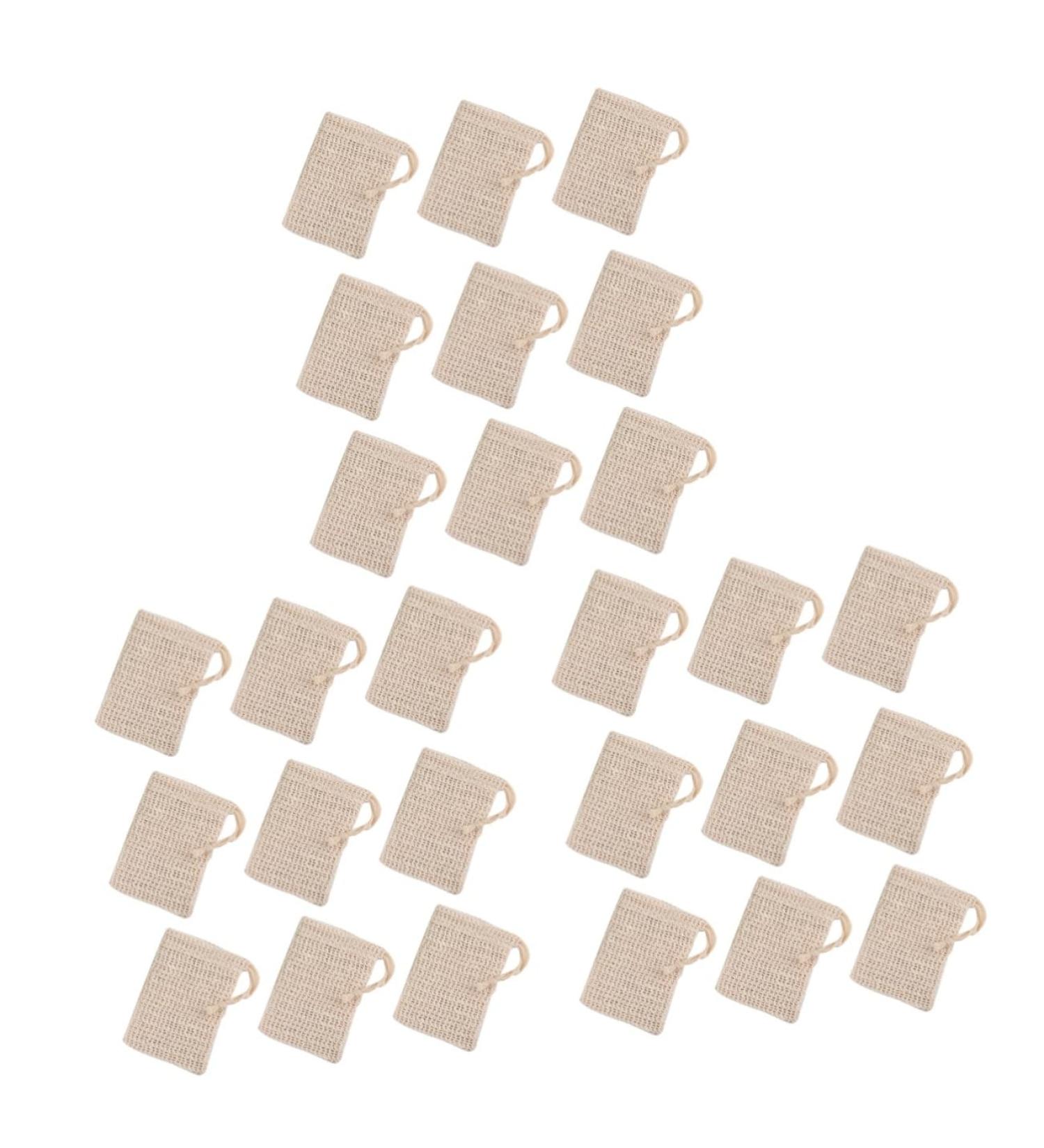 Hemoton 60 Pcs Exfoliating Soap Pouch Handmade Soap Bag Soap Saver Bag Exfoliating Soap Soaps Net - Buy Online on GoSupps.com