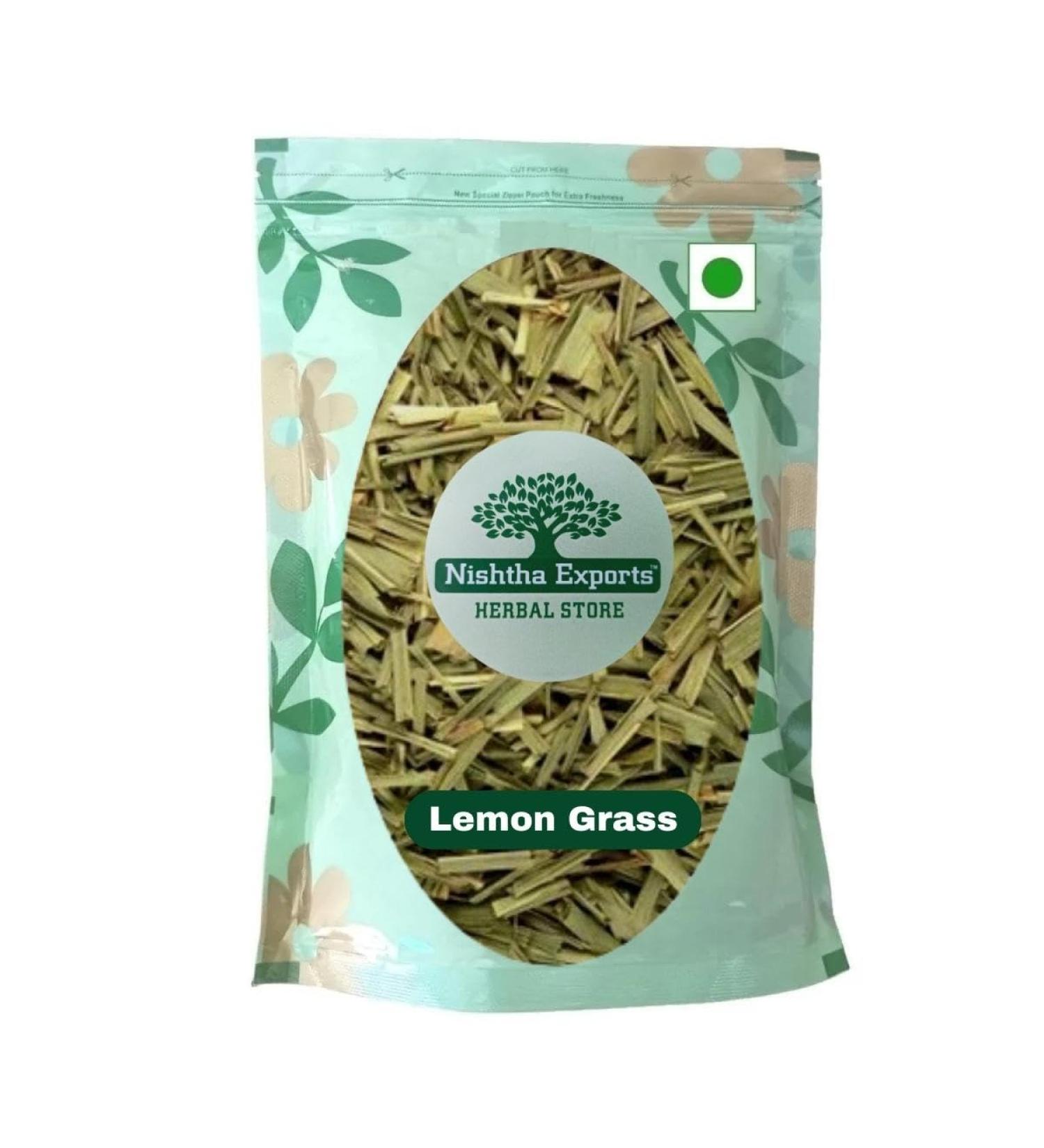Lemon Grass-Fever Grass-Raw Herbs- Lemongrass-Gul e Bakhoor-Jadi Booti-Single Herbs (500 Gram)