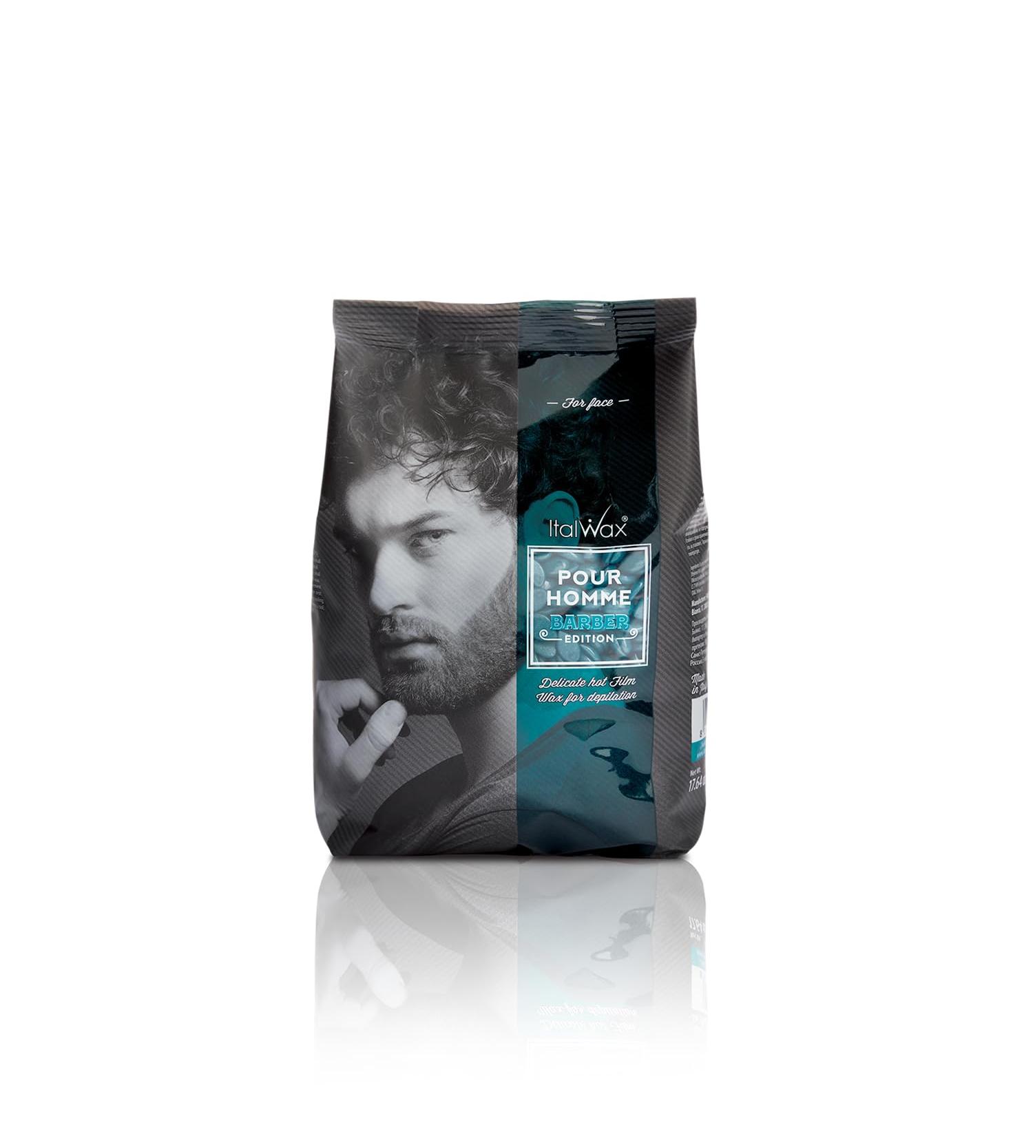 Film Wax Barber Edition Pour Homme Men Italwax Hot Film Wax Beads 500g - Buy Online on GoSupps.com