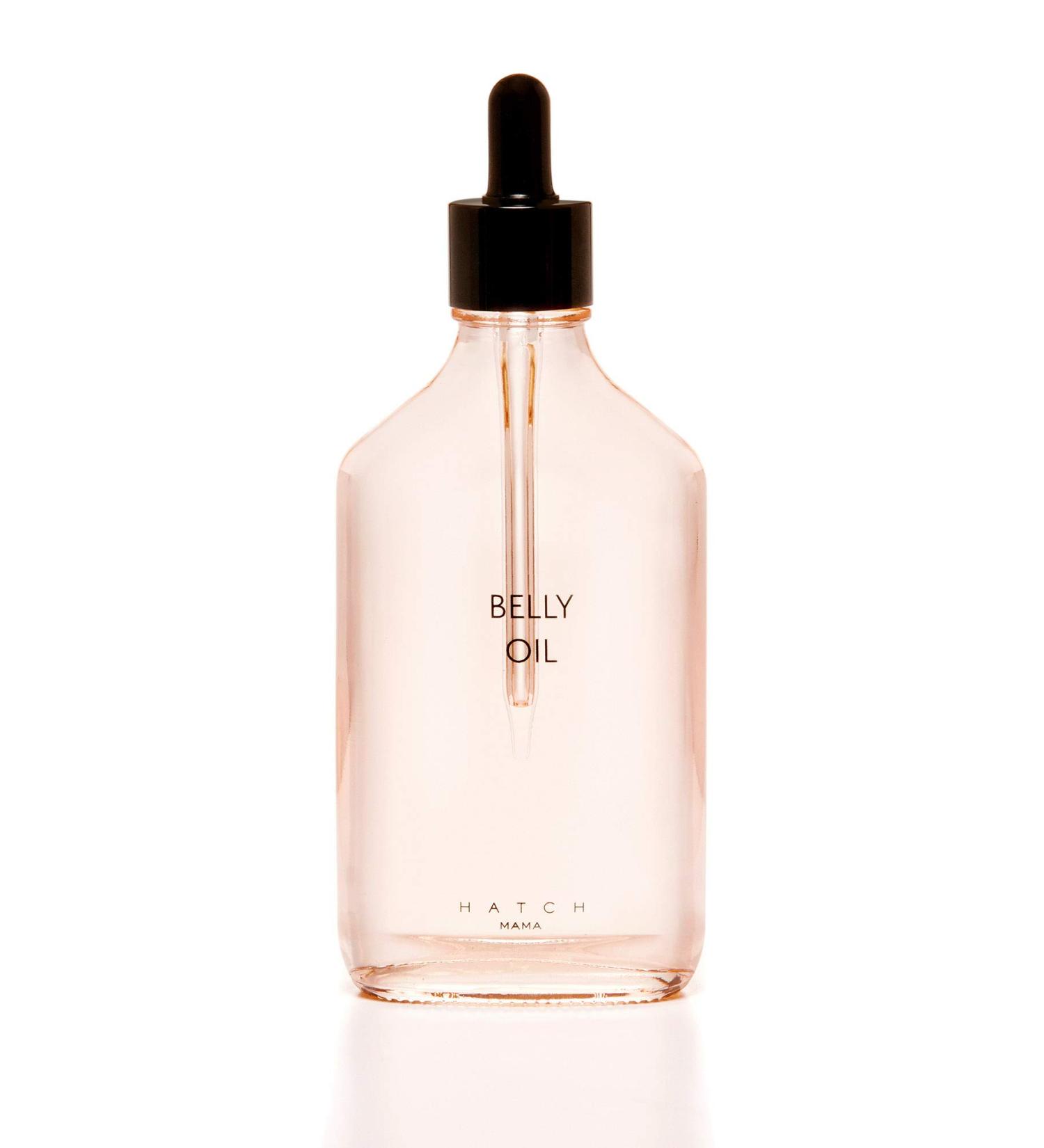 HATCH Mama Natural Belly Oil for Stretch Mark Smoothing | Non-Toxic Plant-Derived Formula | Mama-Safe | 6.7 oz | 195 ml - Buy Online on GoSupps.com