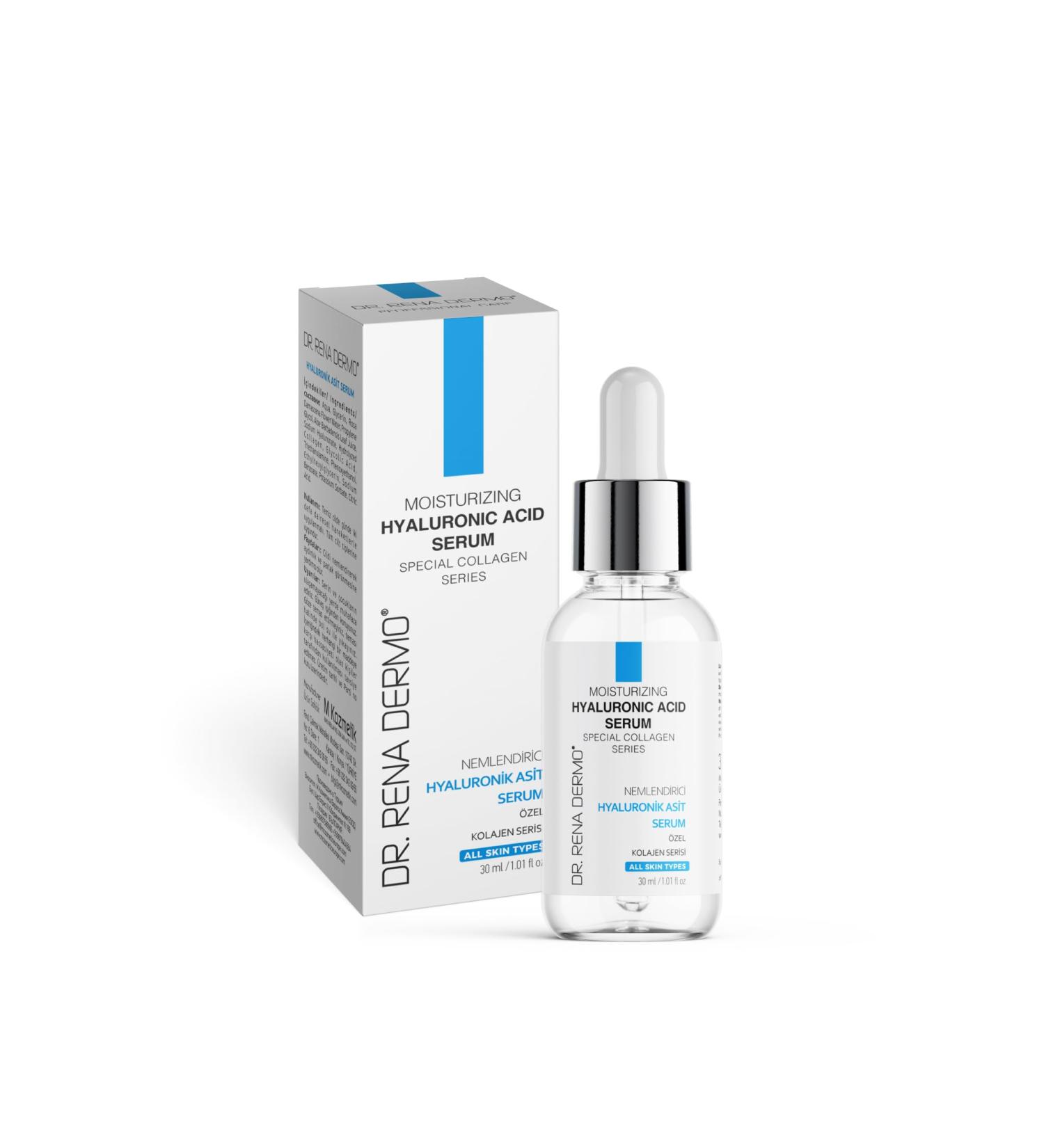 Dr Rena Dermo Hyaluron Serum Collagen collagen antiaging and moisturizing high dose 30 ml - Buy Online on GoSupps.com