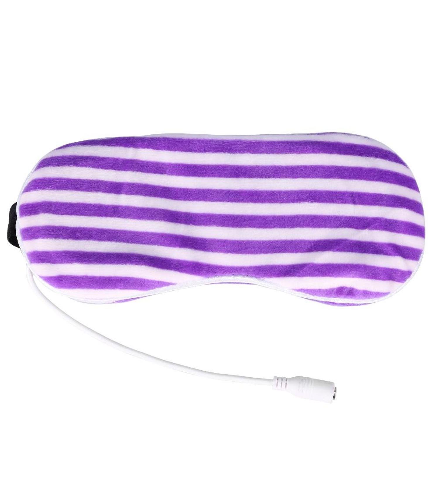 Sleep Eye Mask - USB for Eyes Sleeping Travel Portable Purple Stripe  - Buy Online on GoSupps.com