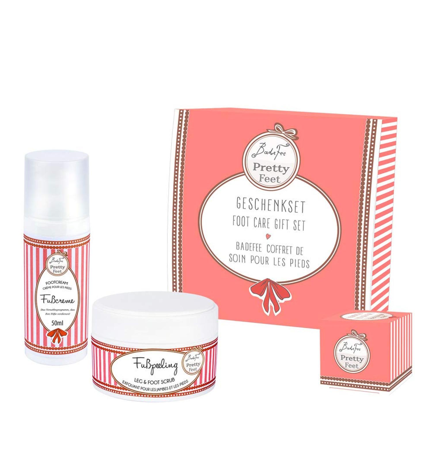 Buy BadeFee Preet Feet Foot Care Set - Revitalize Your Feet with Grapefruit Scent | International Shipping Available - Buy Online on GoSupps.com