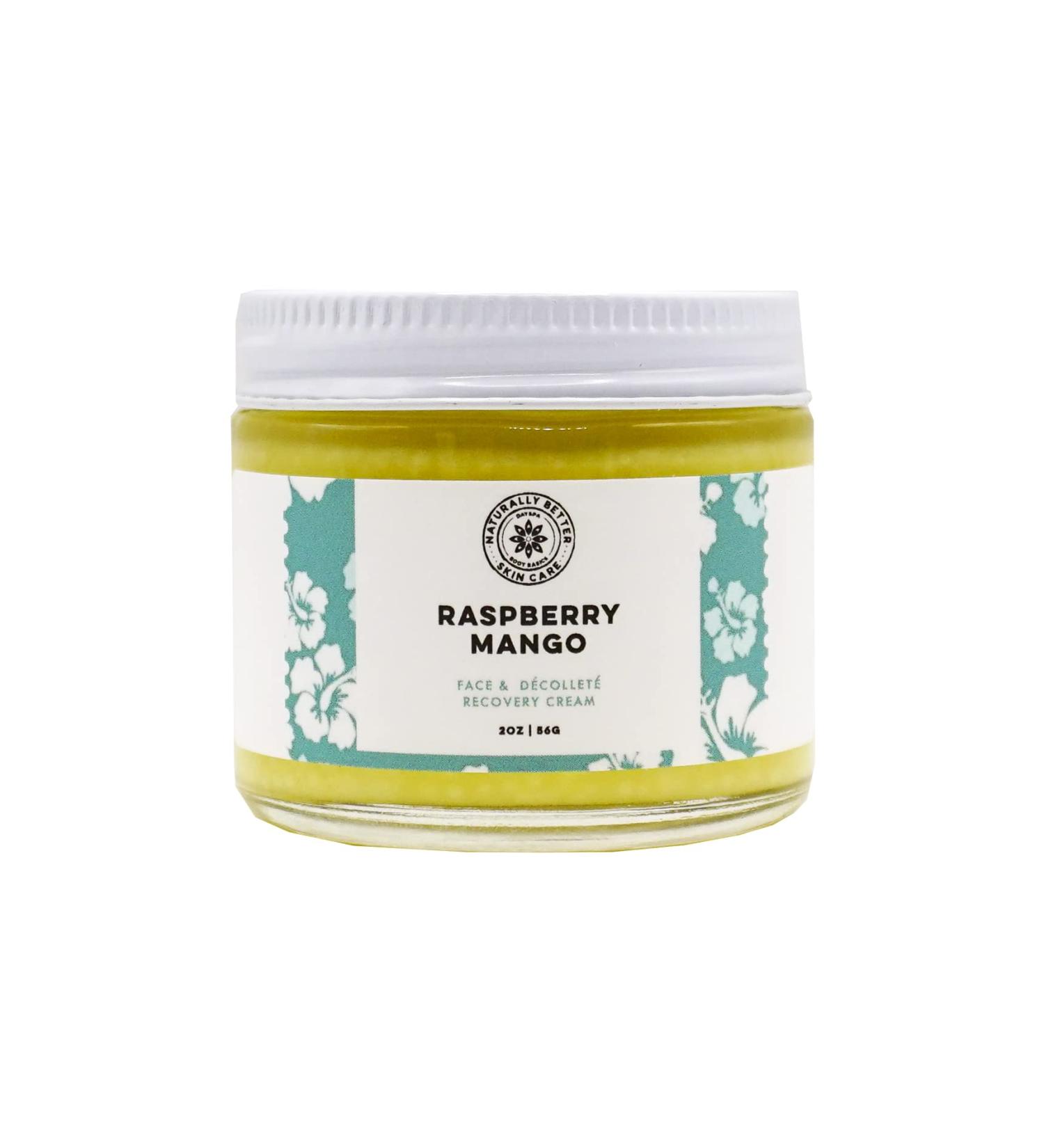 Raspberry Mango Recovery Face Cream | Ultra Hydrating Anti-Aging Moisturizer | All-Natural & Hypoallergenic | Made in USA | DAYSPA Body Basics - Buy Online on GoSupps.com