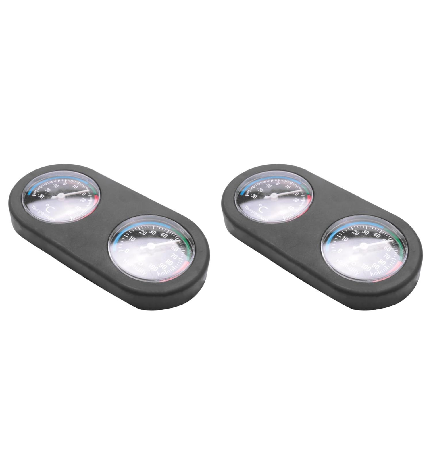 Buy Spactz 2 x Reptile Tank Thermometer Hygrometer - Accurate Temperature & Humidity Monitor for Vivarium & Terrarium - International Shipping Available - Buy Online on GoSupps.com