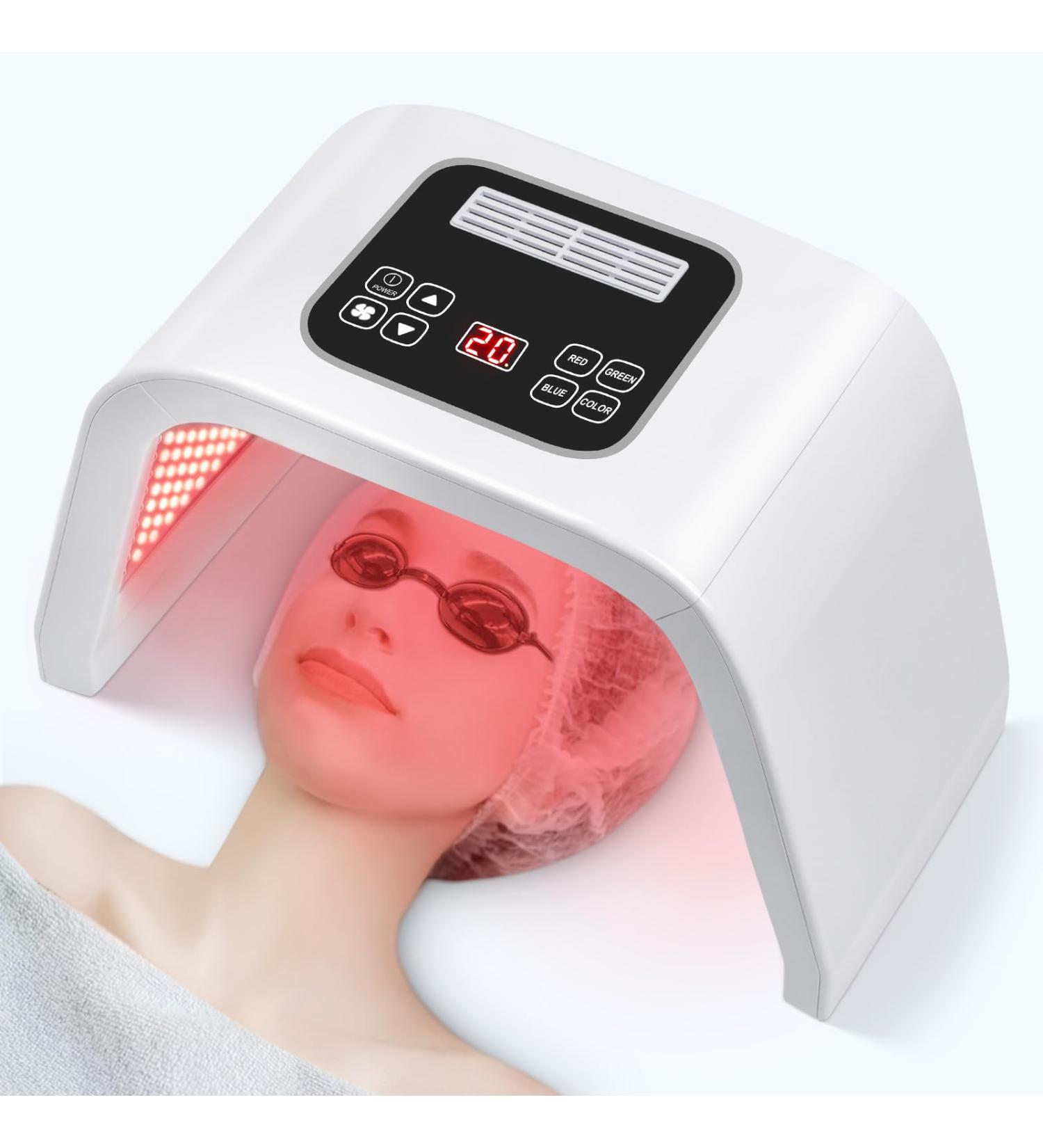 Red Light Therapy Mask | 7-Color LED Face Mask for Skin Care | Home Beauty Treatment - Buy Online on GoSupps.com