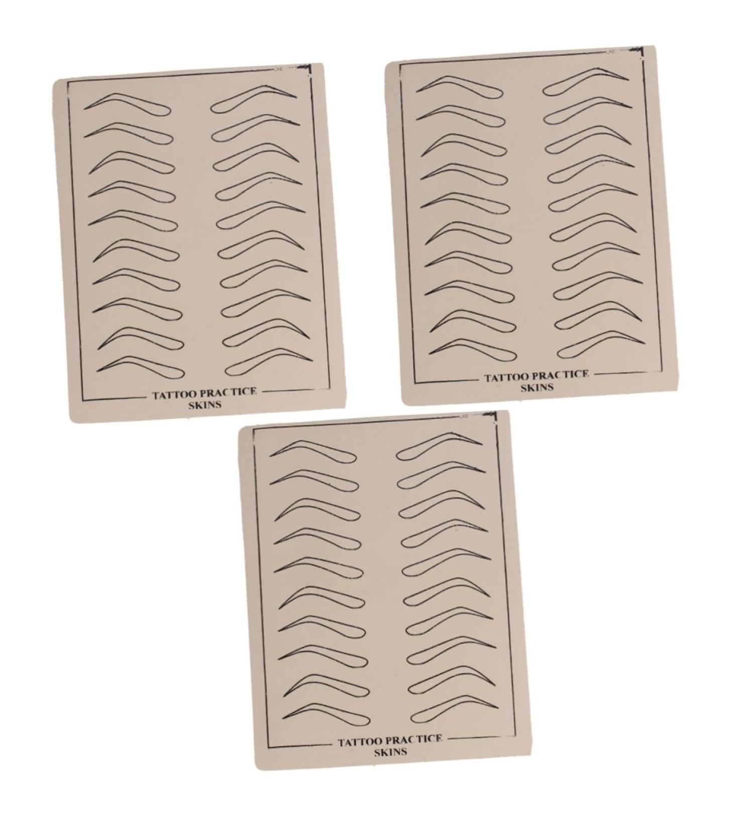 Angoily 18 Sheets Sunflower Headbands for Women Beauty Eyebrow Microblading Skin Practice Skin 6 Pcsx3pcs As Shownx3pcs - Buy Online on GoSupps.com