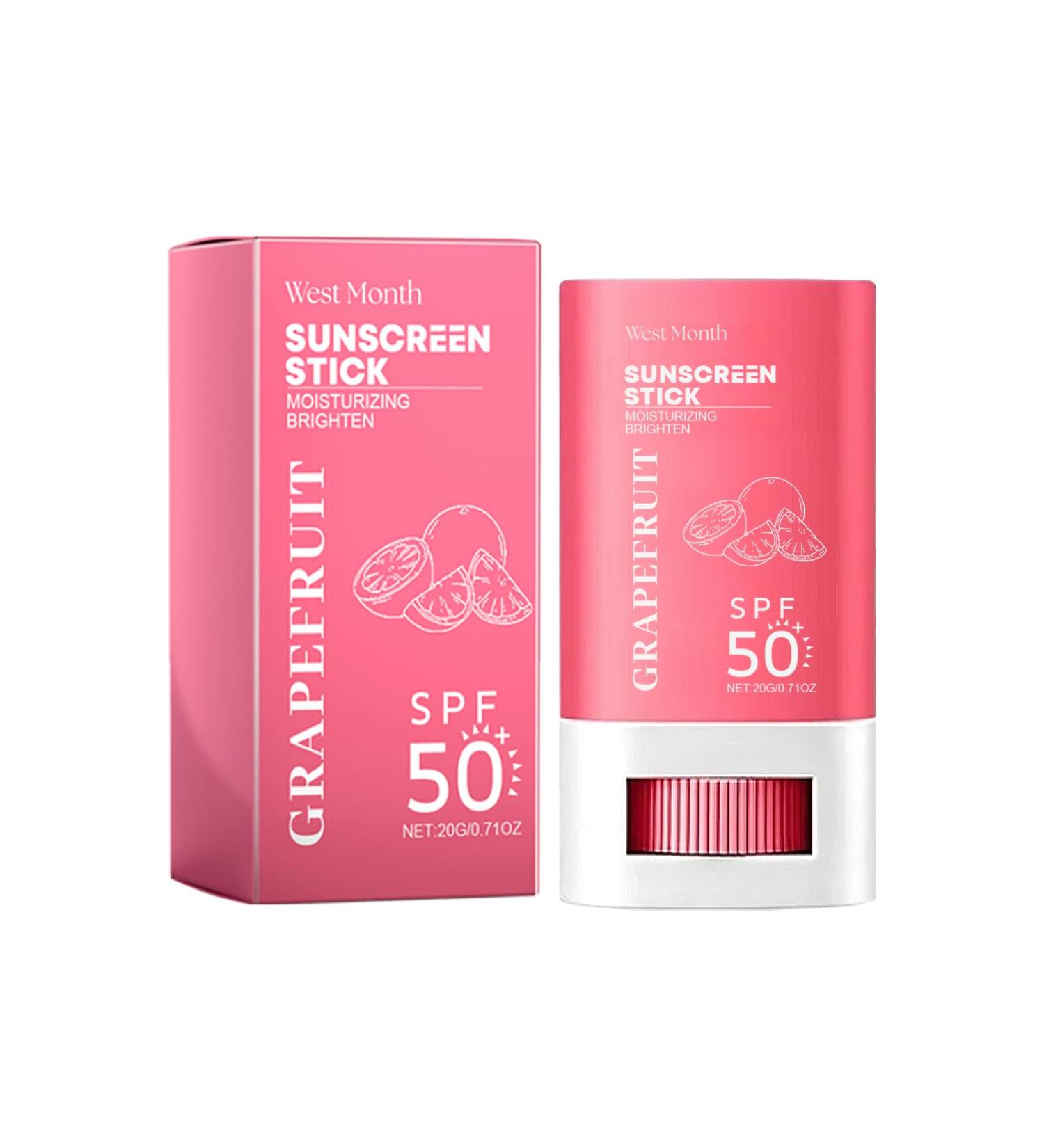 OLLZPJFPK Grapefruit UV Protection Cream Lightweight and Dry Solid Isolation Protection Cream for Whole Body - Buy Online on GoSupps.com