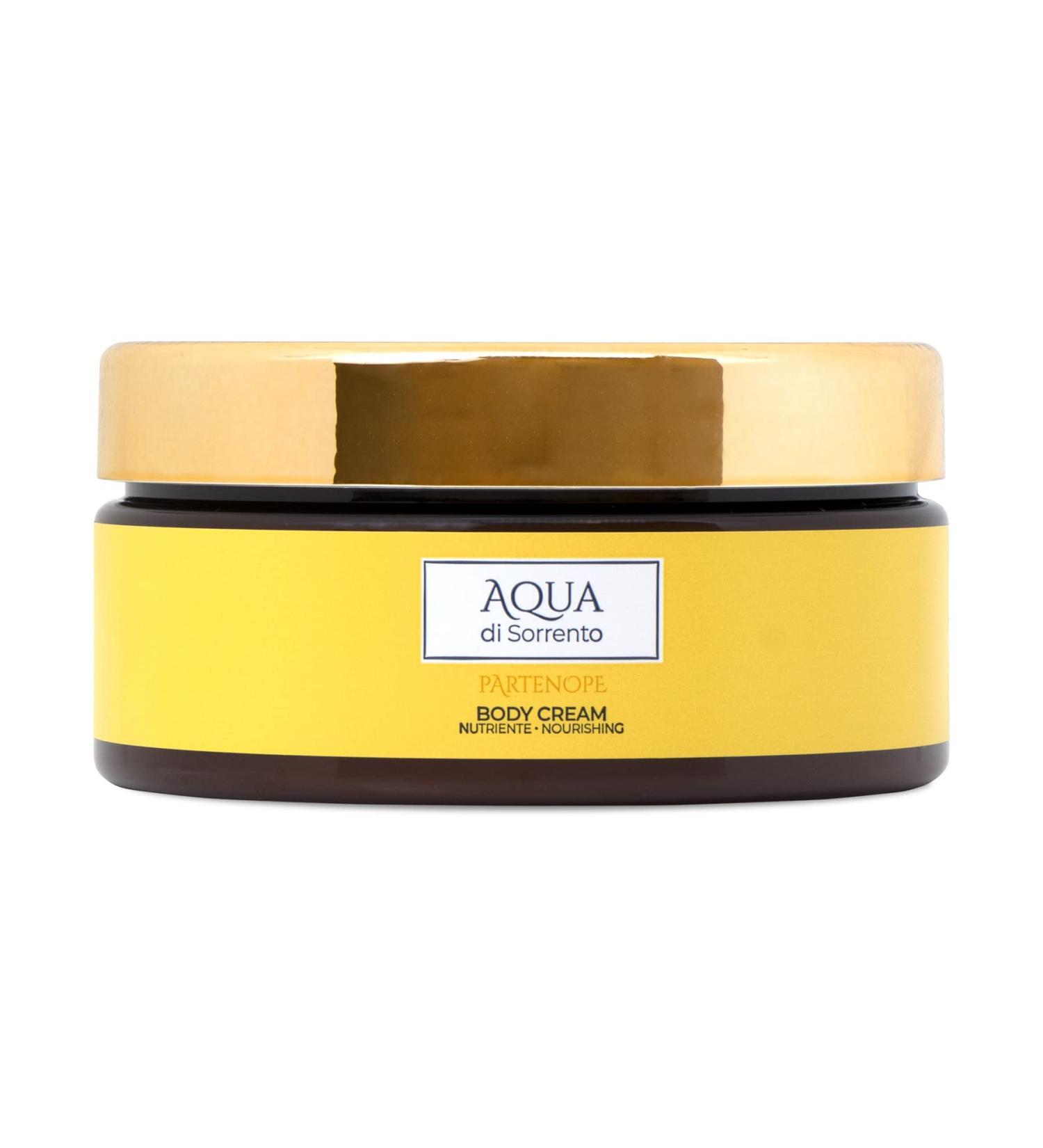  DIAMOND INTERNATIONAL AQUA DE SORRENTO Partenope Nourishing Body Cream | Nourishing body cream body cream for soft and fragrant skin with Aloe Vera and natural lemon extract for radiant skin and - Buy Online on GoSupps.com