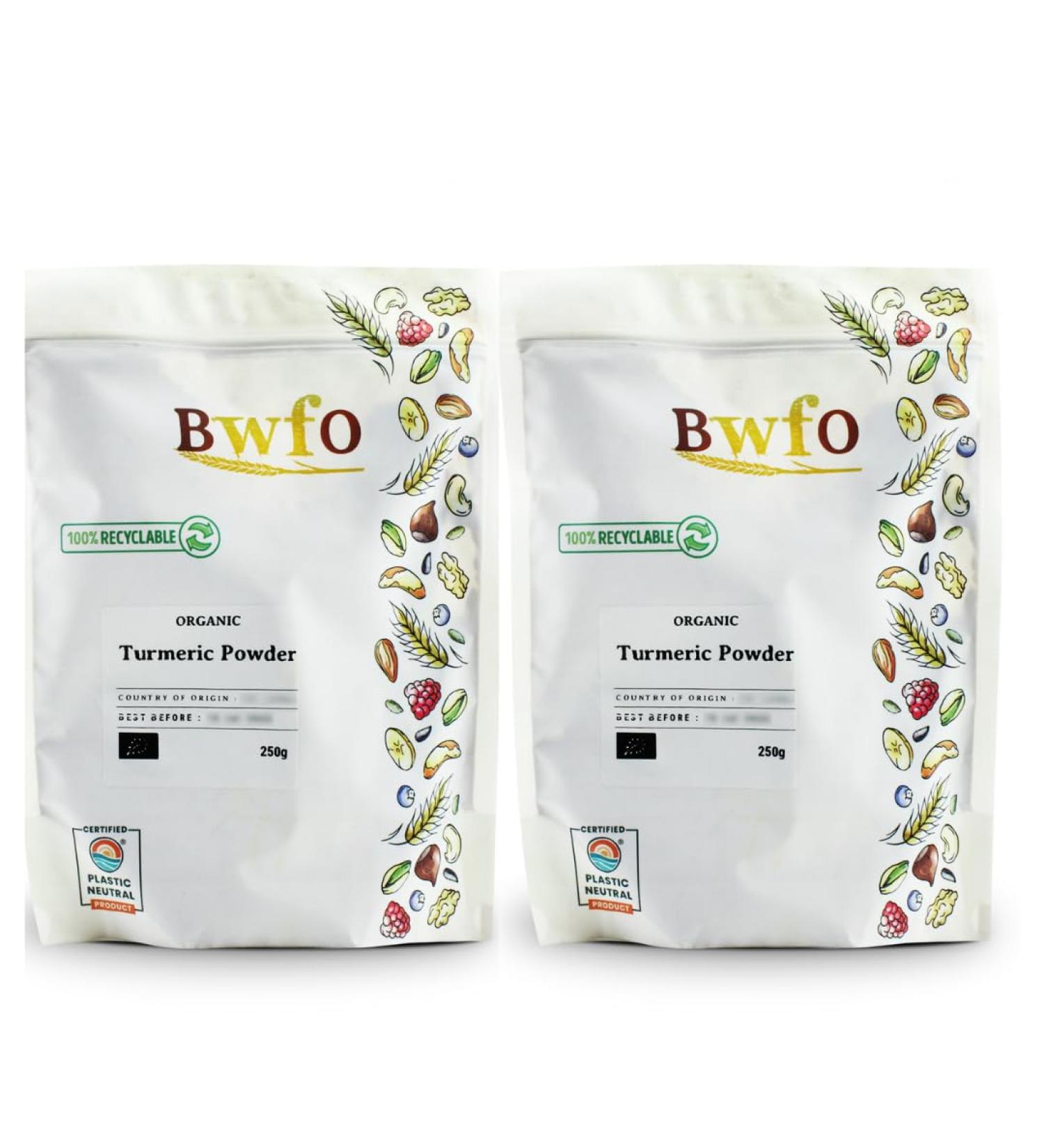 Organic Turmeric Powder 500g (BWFO)