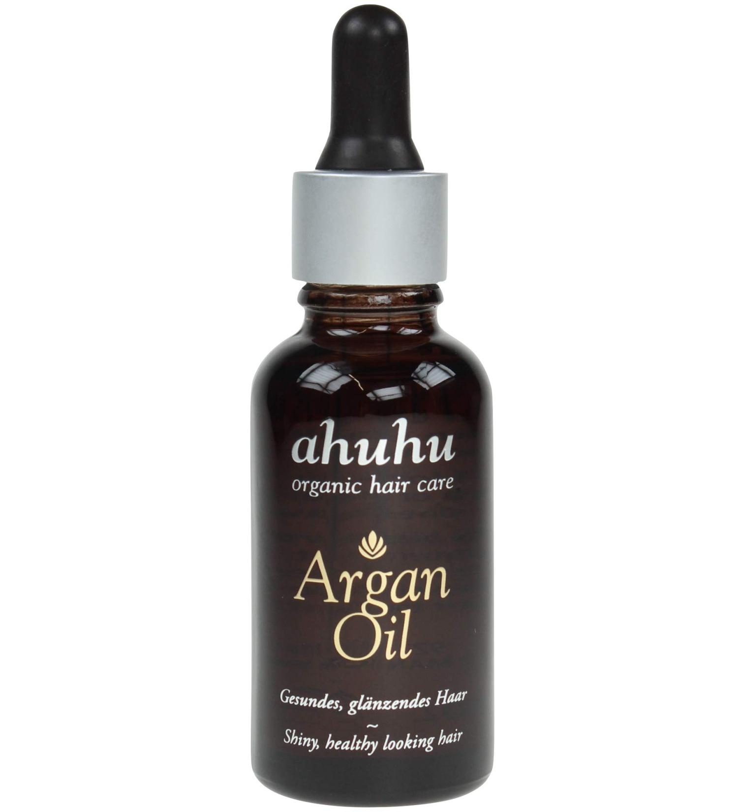 ahuhu ahuhu Organic Argan Oil for Hair Care - 30 ml - For healthy and shiny hair