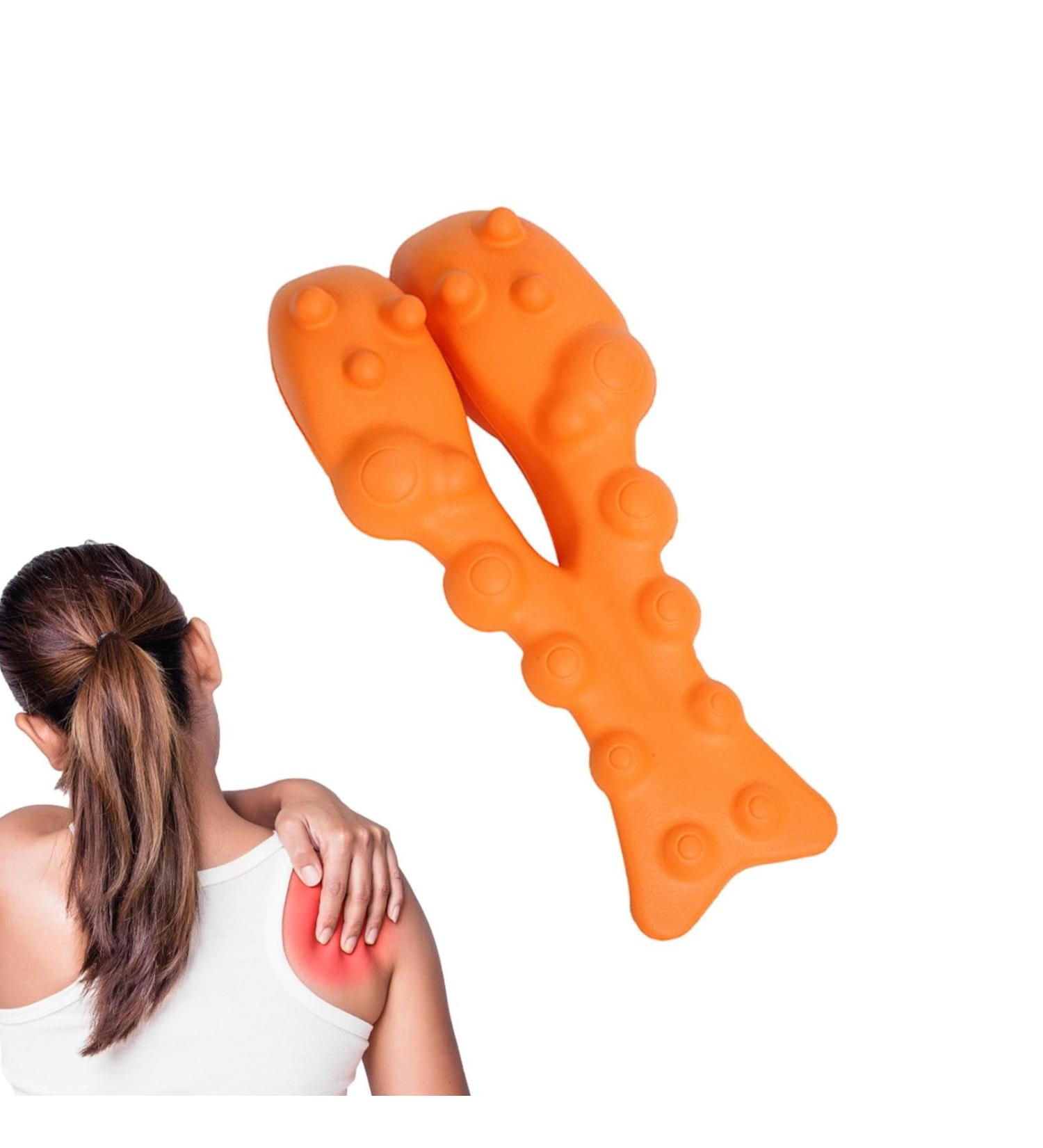 Neck Stretcher Neck Stretcher and Shoulder Relaxer Highly Elastic Cervical Traction Tool for Neck Trapezius Muscles Upper Back and Shoulder - Buy Online on GoSupps.com