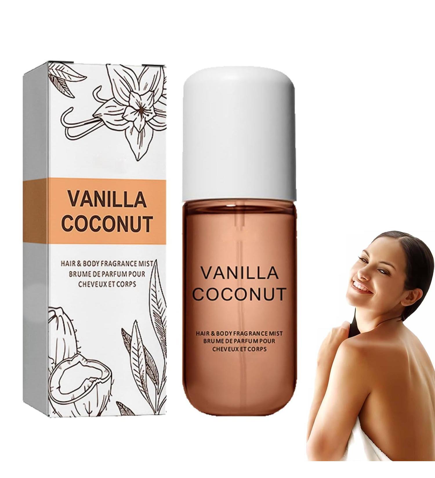 Vanilla Coconut Perfume Vanilla Skin Perfume Vanilla Coconut Hair And Body Perfume Vanilla Coconut Hair And Body Perfume Spray (1pcs) - Buy Online on GoSupps.com