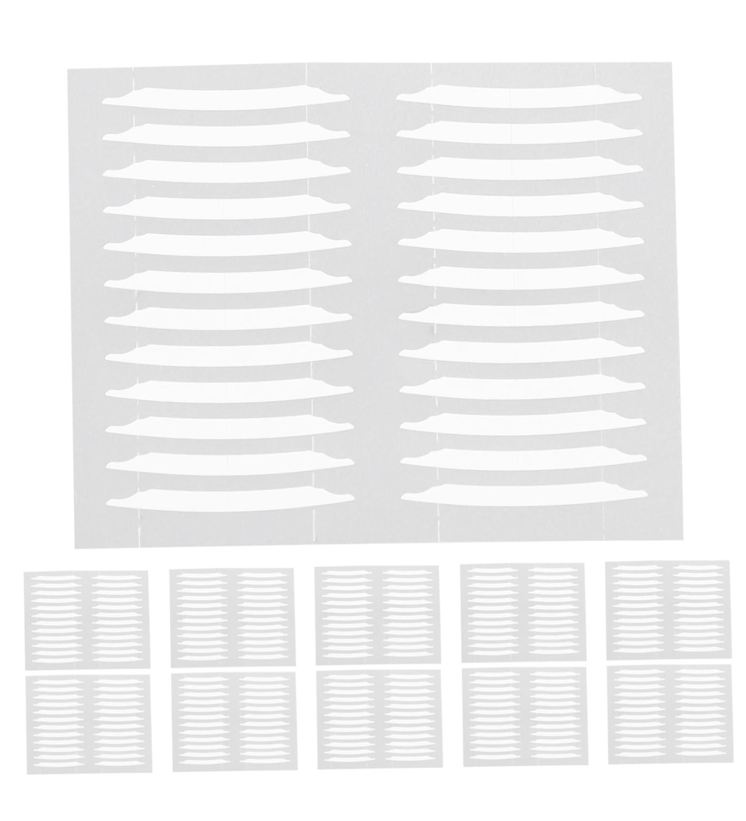 EXCEART Double Eyelid Stickers - 30 Sheets Ultra Eye Makeup Tool for Perfect Eye Shape | Double-Sided Face Tape | Female Cosmetics Accessories - Buy Online on GoSupps.com