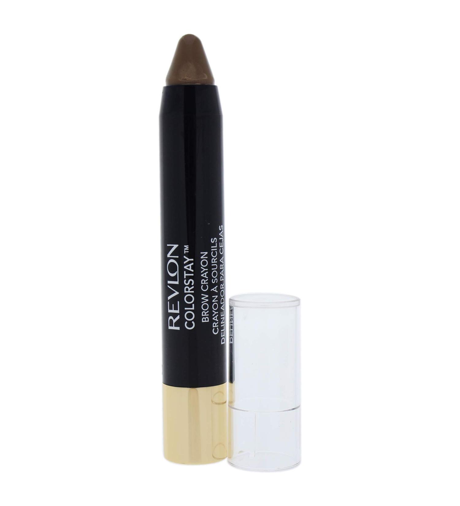 Revlon ColorStay Brow Crayon Blonde 0.09 oz (Pack of 1) | Long-lasting Formula - Buy Online on GoSupps.com