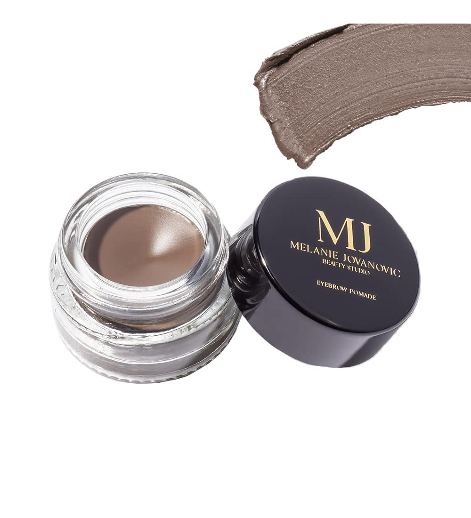 Mela Beauty Studio Brow Pomade - Define & Fill Brows - Creamy Formula (0.24 oz) Dark Brown - Buy Online on GoSupps.com