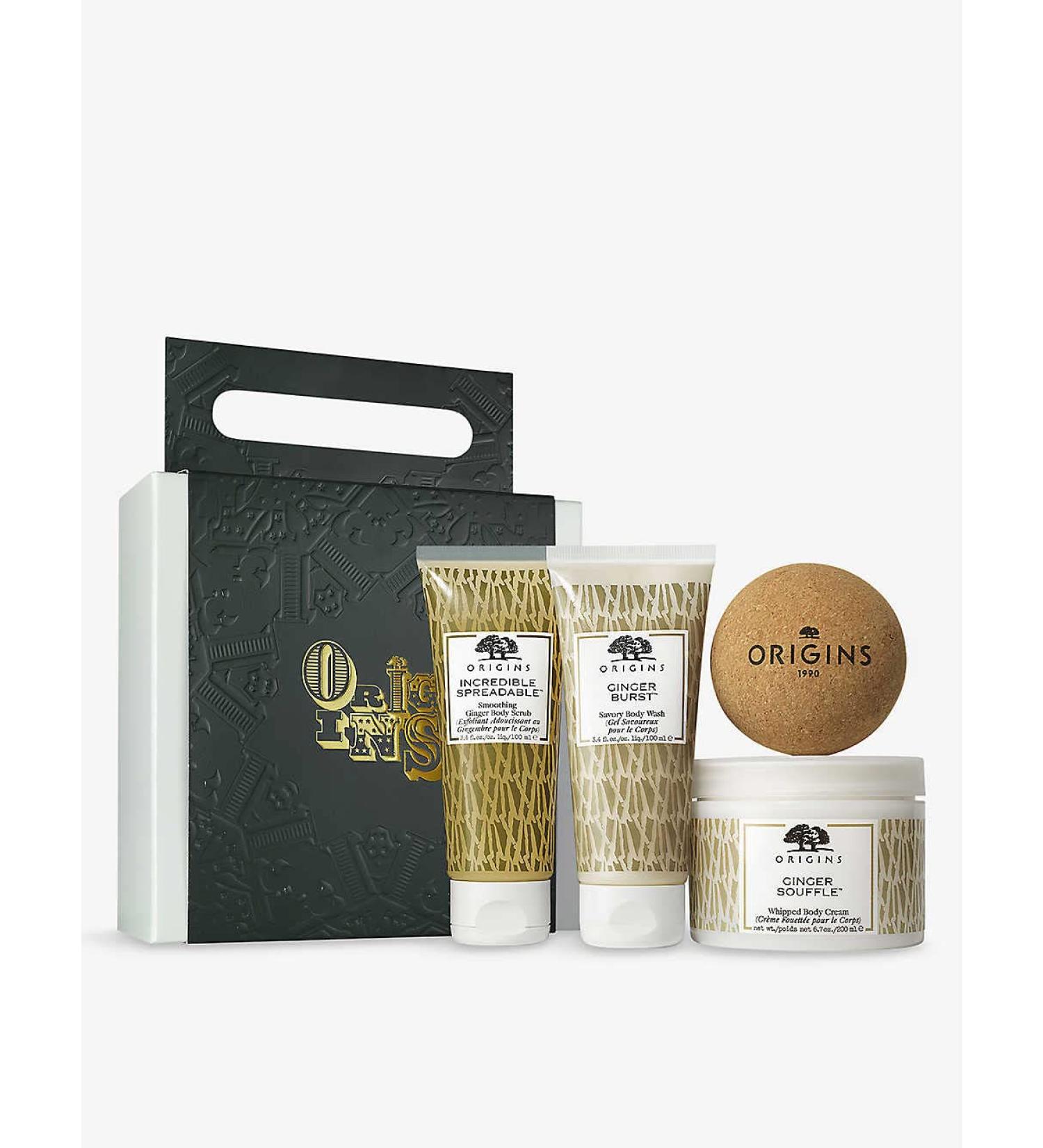 Origins Ginger Gift Set: Body Cream, Body Wash, Body Scrub - Buy Online on GoSupps.com