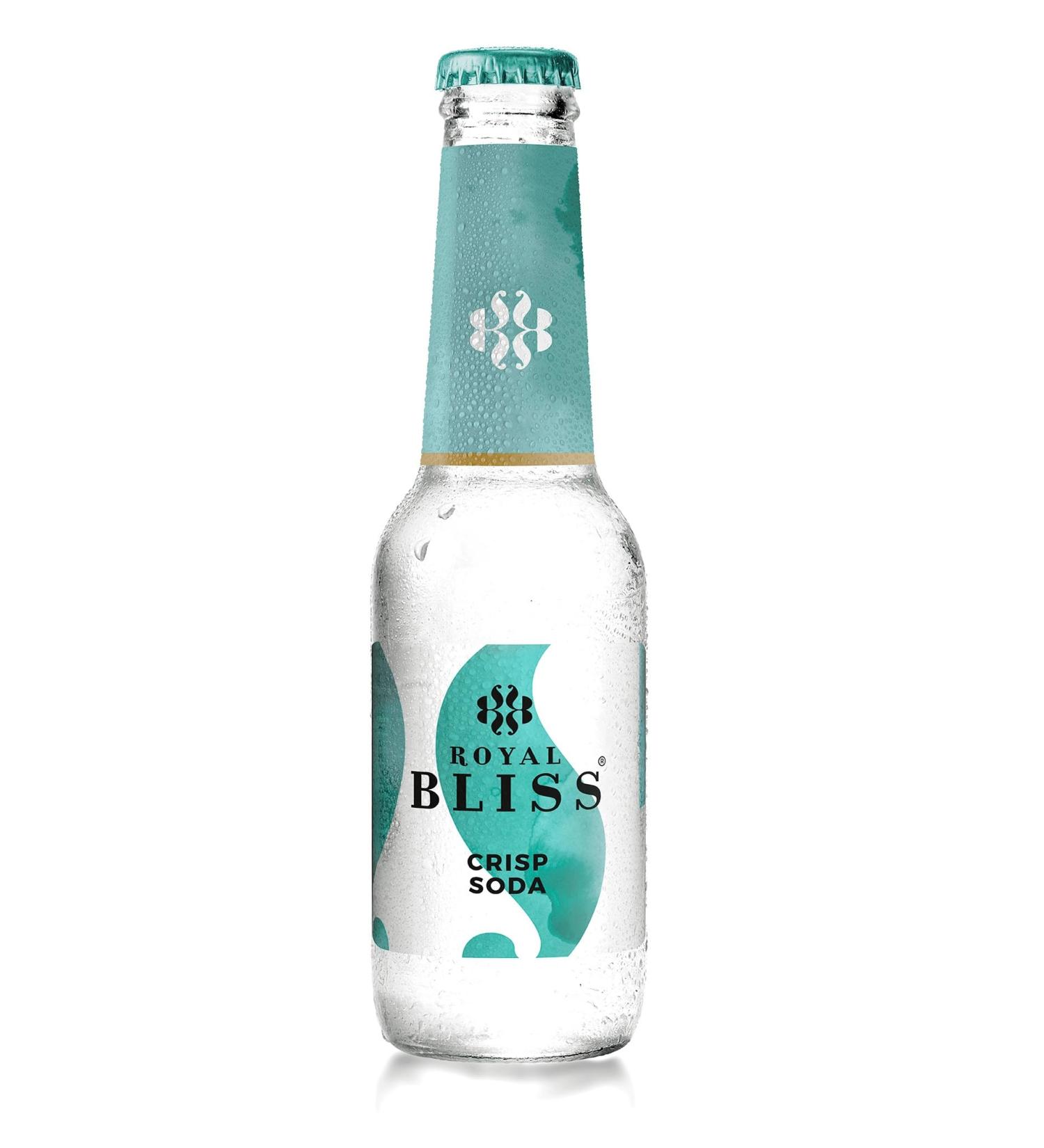 Cobega SA Royal Bliss Soda Glass Bottle 200 ml 24 Pieces - Buy Online on GoSupps.com