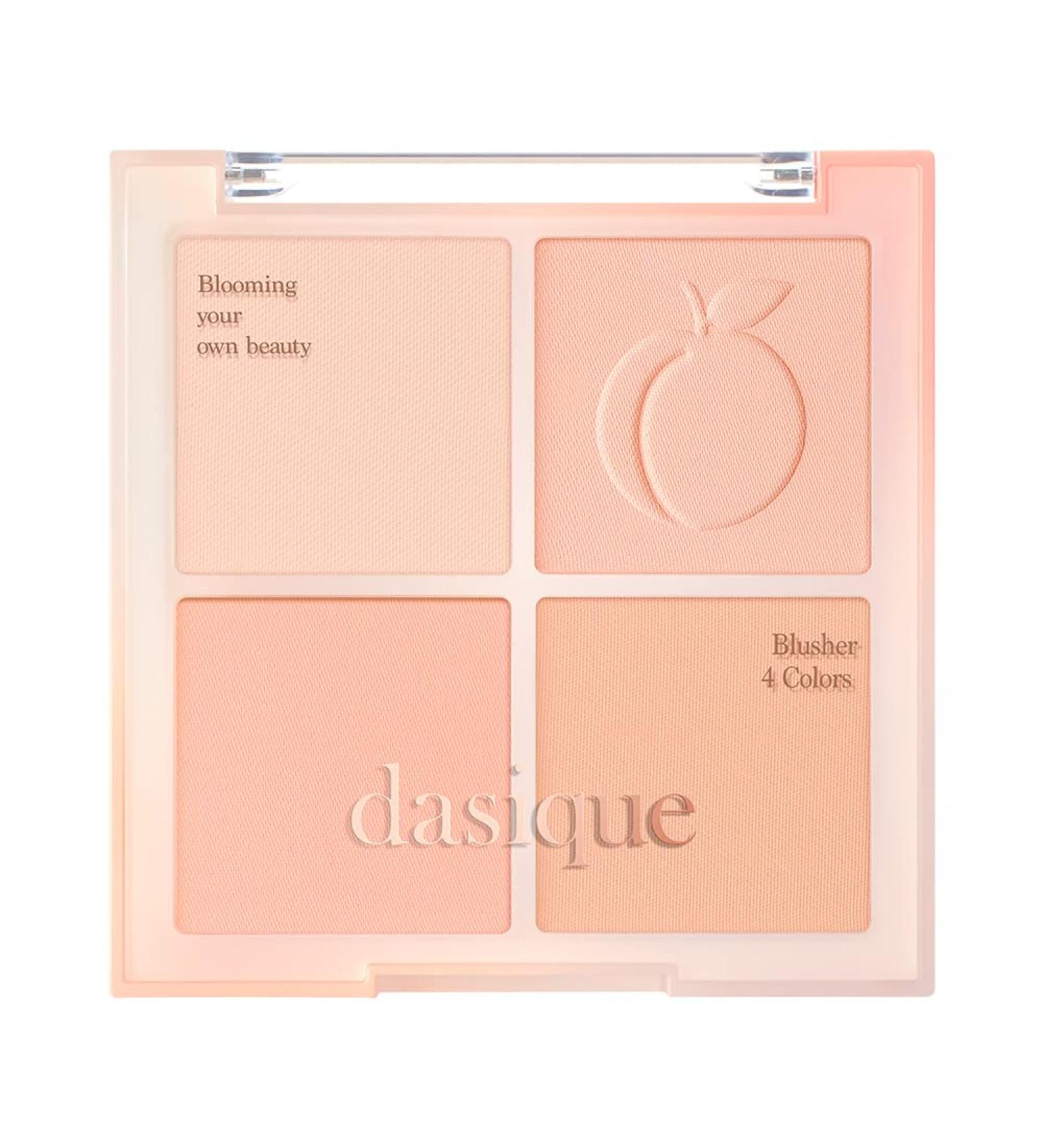 Dasique Blending Mood Cheek #03 Peach Blending l Vegan Cruelty-Free l 4 Blendable Shades in Lightweight Long-lasting Smooth Powder 03 Peach Blending 1 count (Pack of 1) - Buy Online on GoSupps.com