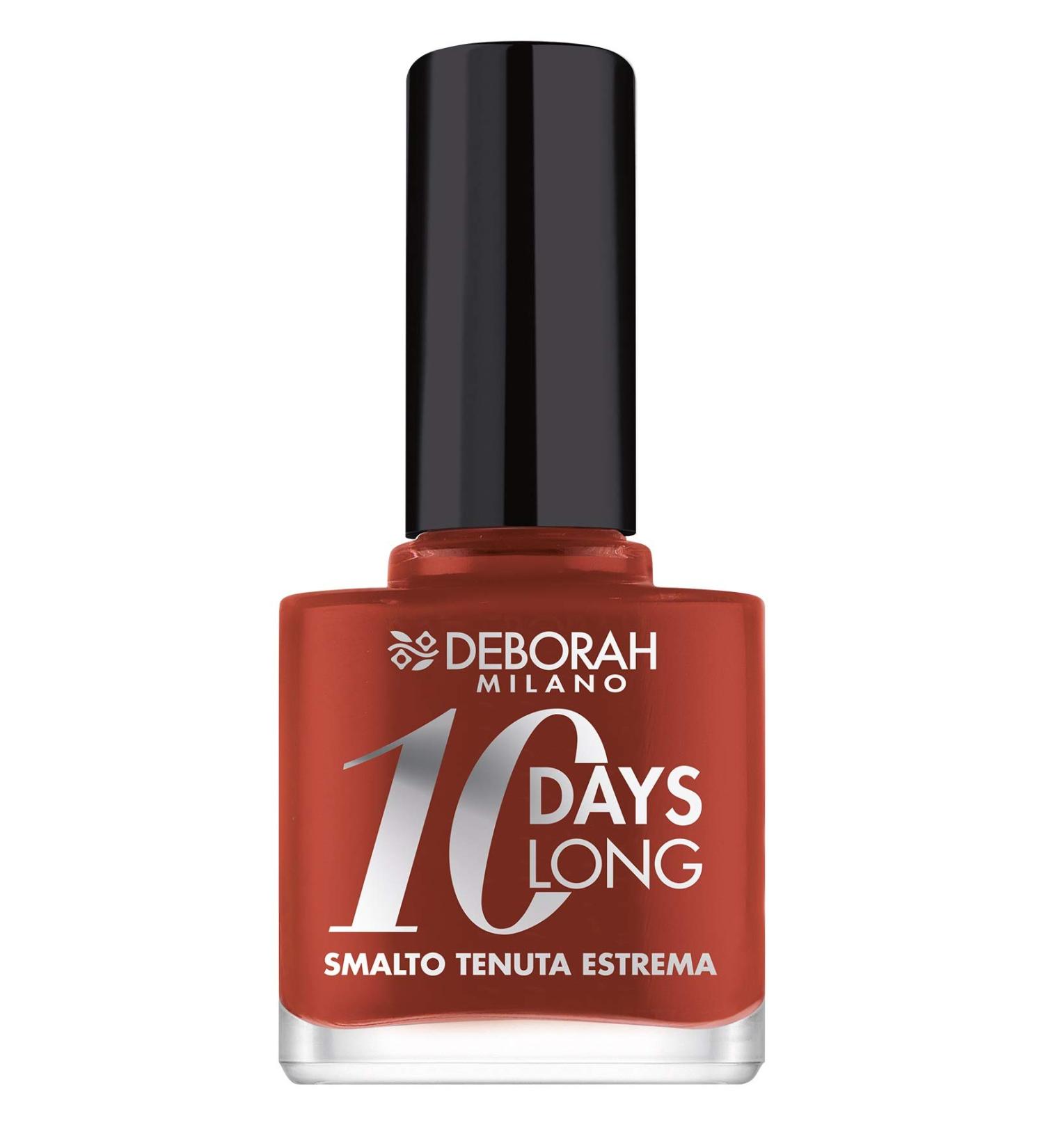 Deborah Milano 10 Days Long Nail Enamel 901 Kingdom Red