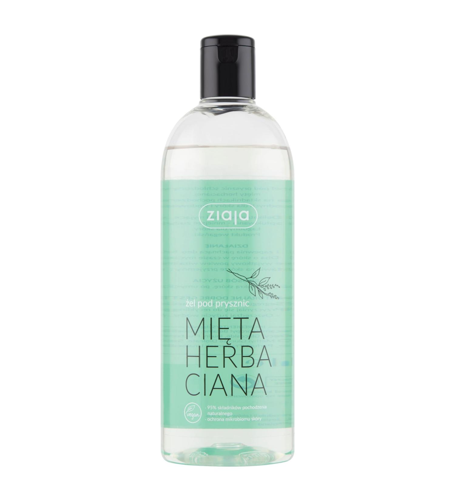  Ziaja Ziaja Vegan Line (Mint Tea Shower Gel) - Buy Online on GoSupps.com