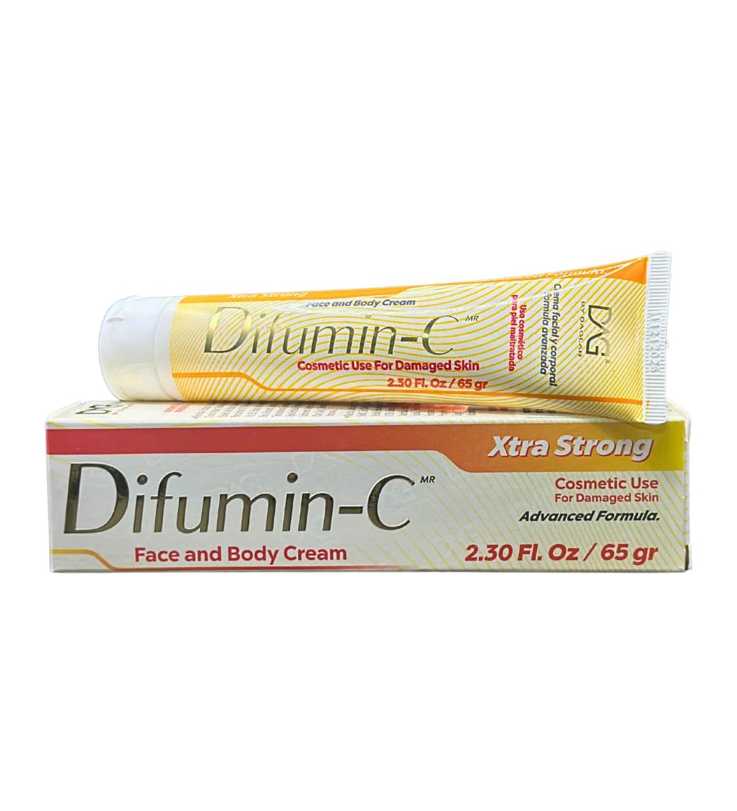 Buy Difumin-C 2.30 Fl. oz Face & Body Cream - Vitamin C Cosmetic Cream for Radiant Skin - Buy Online on GoSupps.com