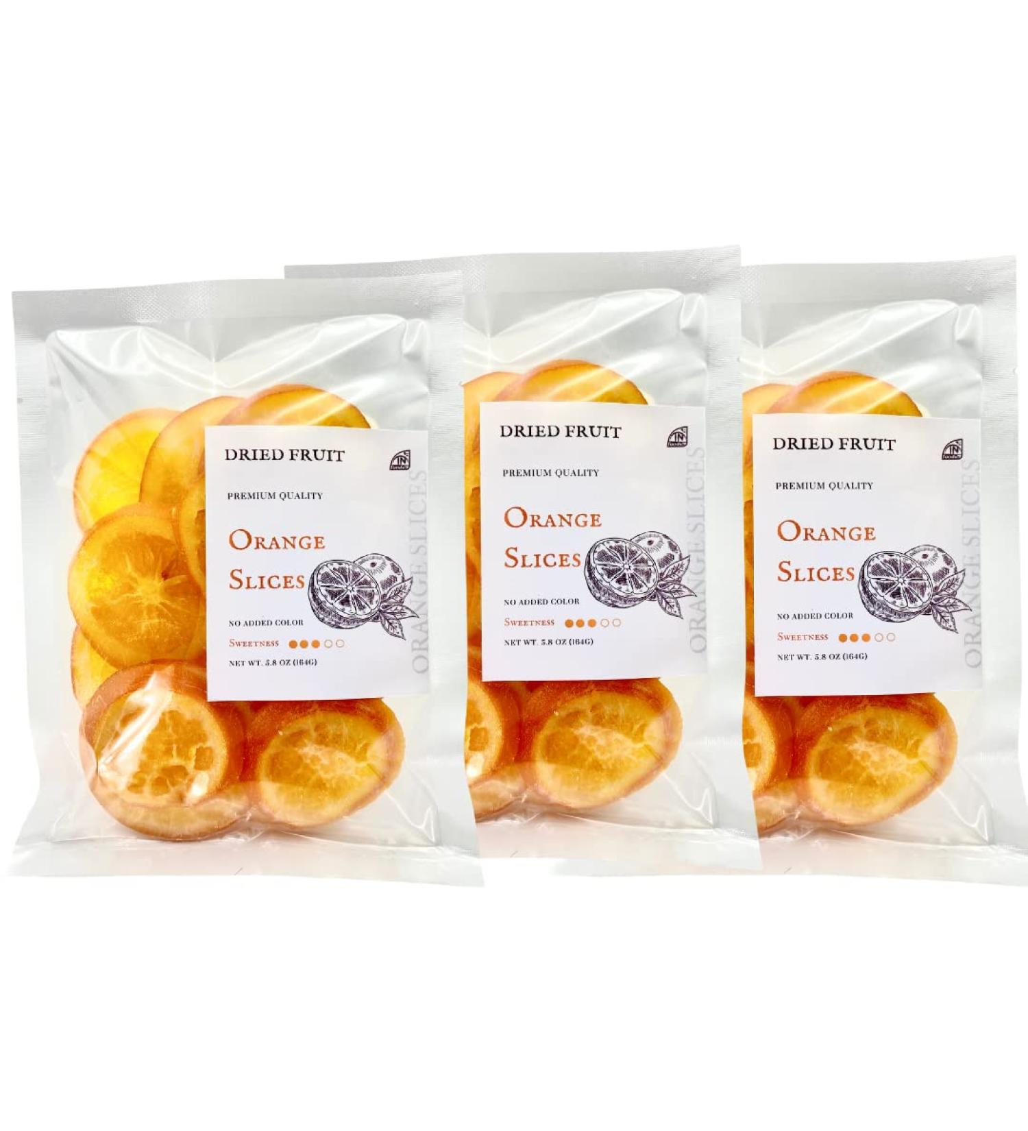 TNfood Dried Orange Slices - Garnish for Cocktails, Crafts, Foods & Beverages - 5.8 Oz (Pack of 3) - Buy Online on GoSupps.com
